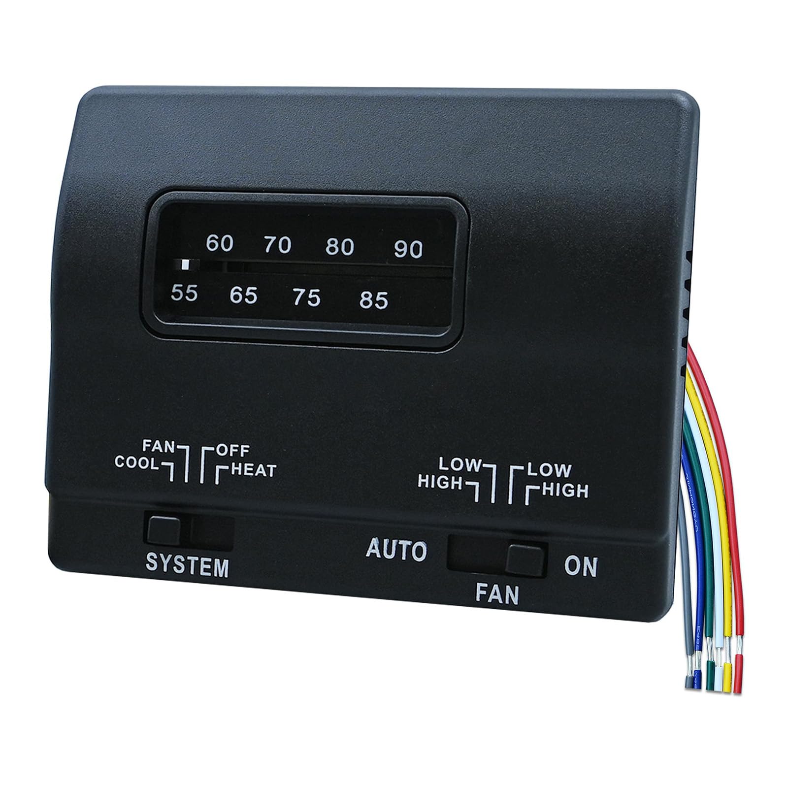 Thermostat Replacement 7330F3852, Easy Install with Accurate Temperature Regulation for Campers Campers Air Conditioners Thermostat