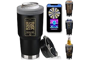 4-in-1 Beer Coolers for Bottles, Cans, and Tumblers with AI Bartending Assistant