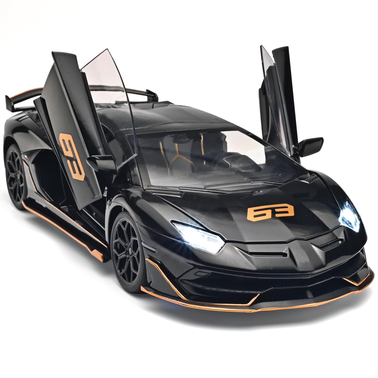 Amazon.com: OANMYJJO Car Toys for Boys 1/18 Diecast Cars SVJ 63