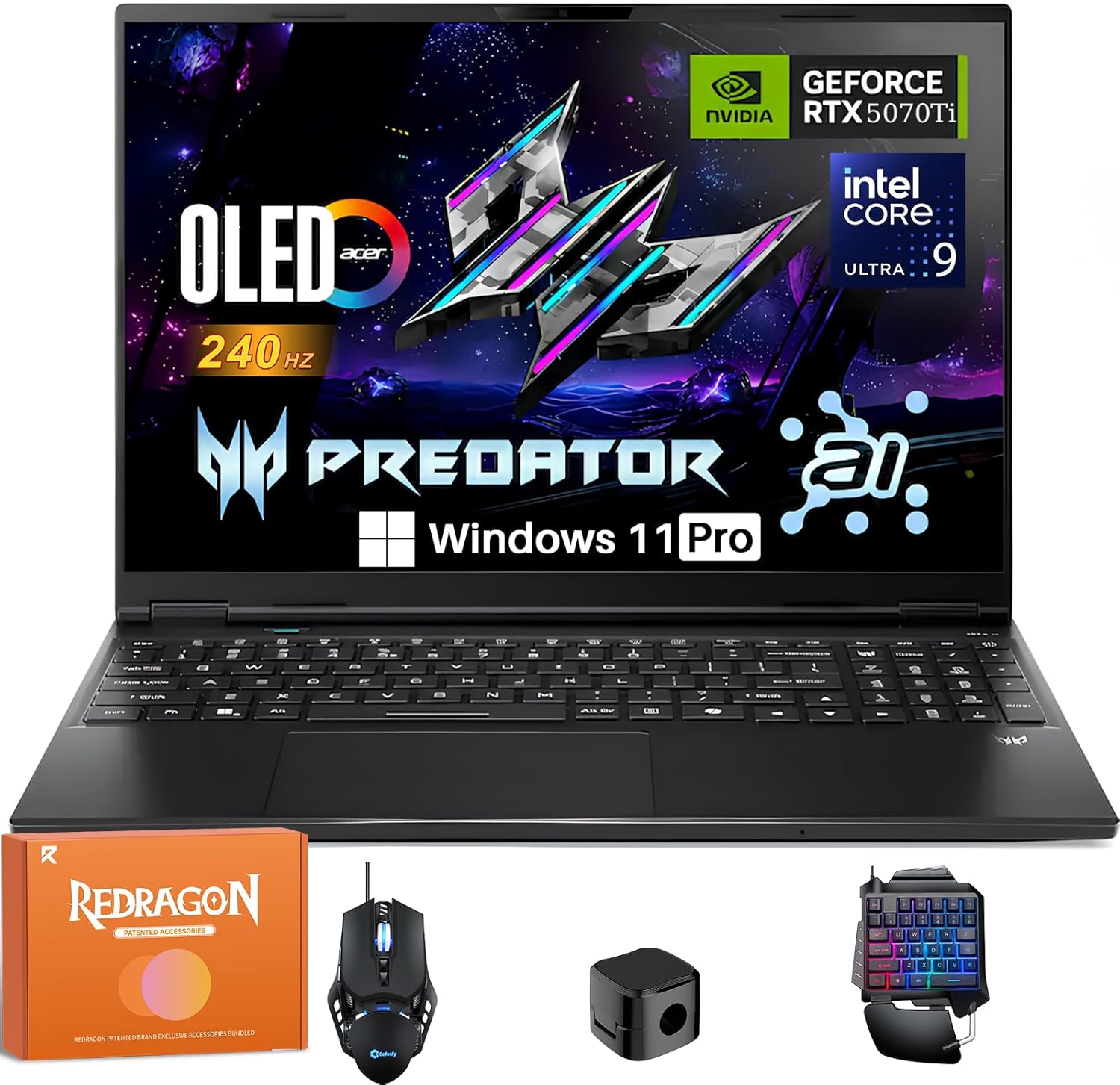 Acer Predator Helios Neo 16S Gaming Laptop, NVIDIA GeForce RTX 5070 Ti GDDR7, In…