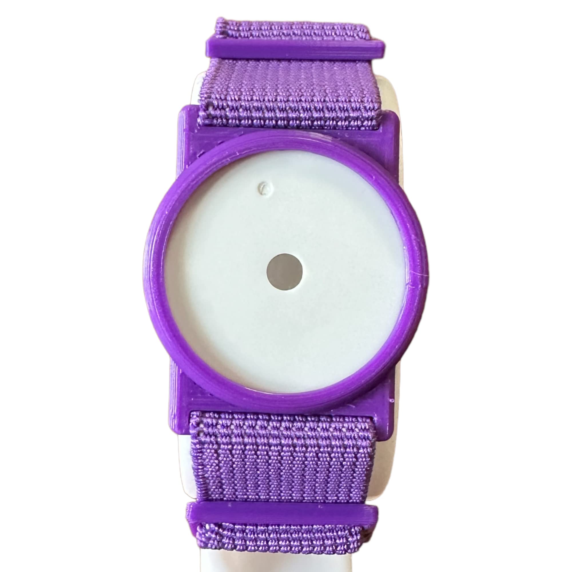 CGM Clips UK Sensor Armband Holder/Protector Compatible with Freestyle Libre 1/2 (Purple)
