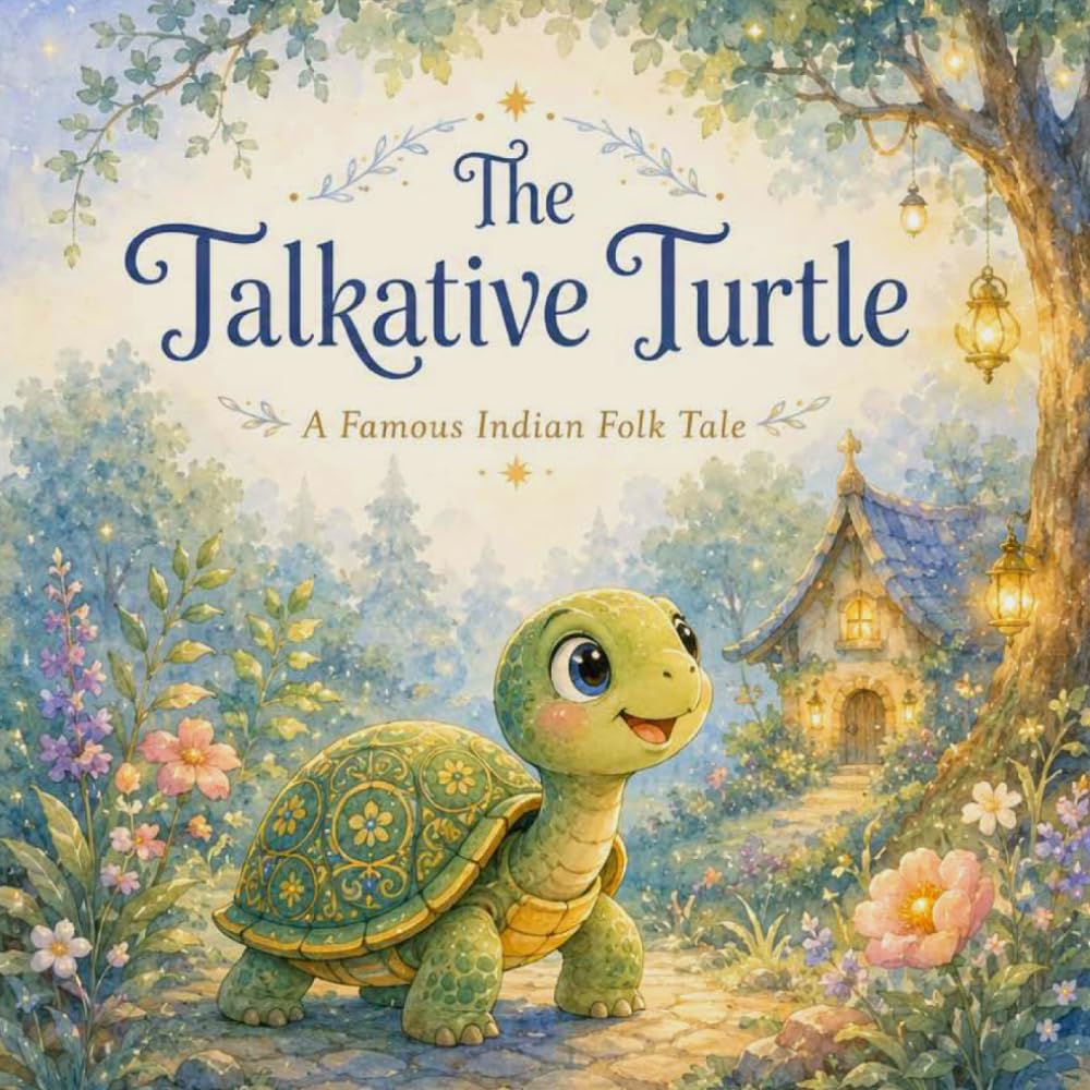 The Talkative Turtle: A Famous Indian Folk Tale (Asian Moonlight Tales)