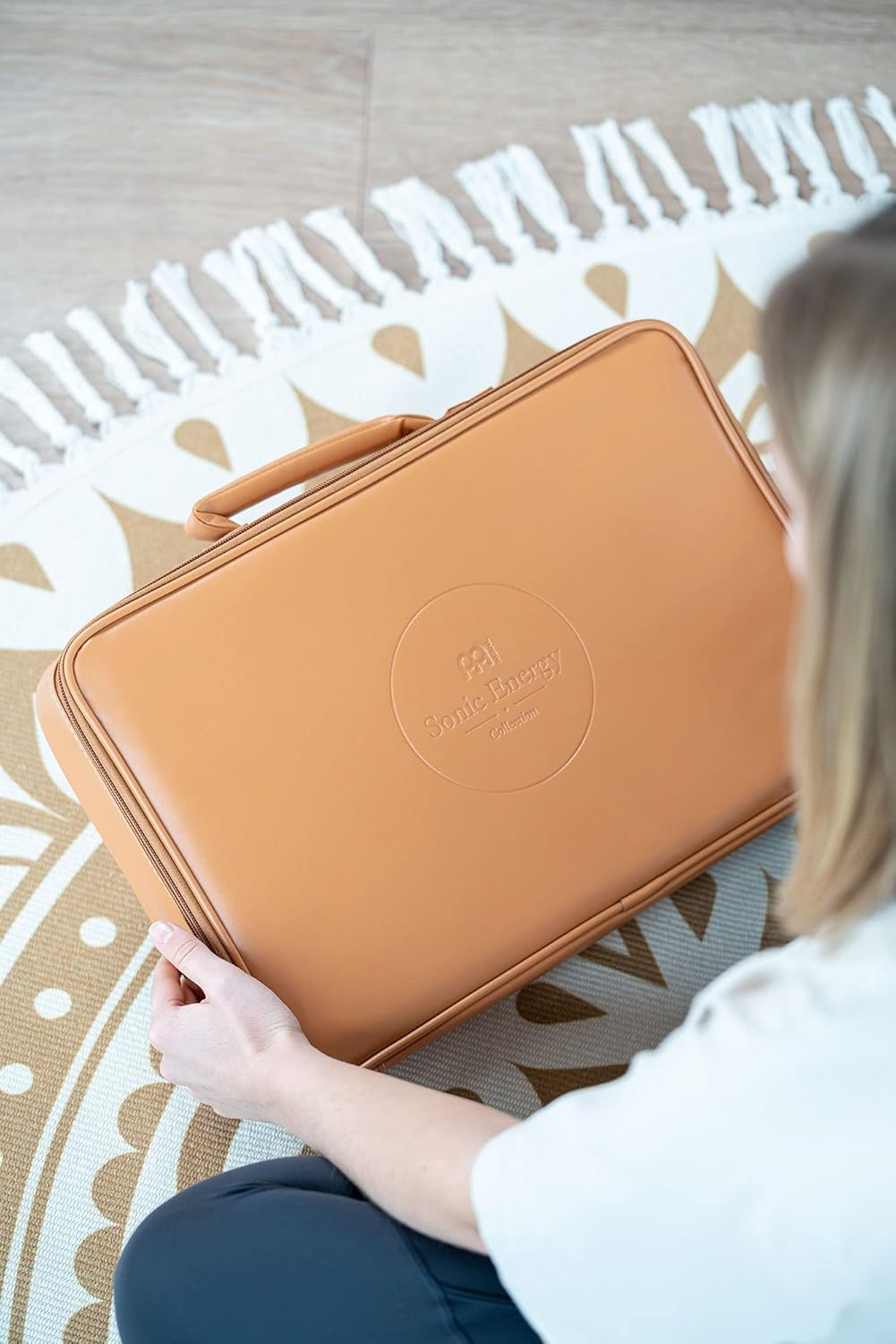 Energy Chime Set Protective Case with Soft Fabric for Meditation, Sound Healing Therapy and Yoga