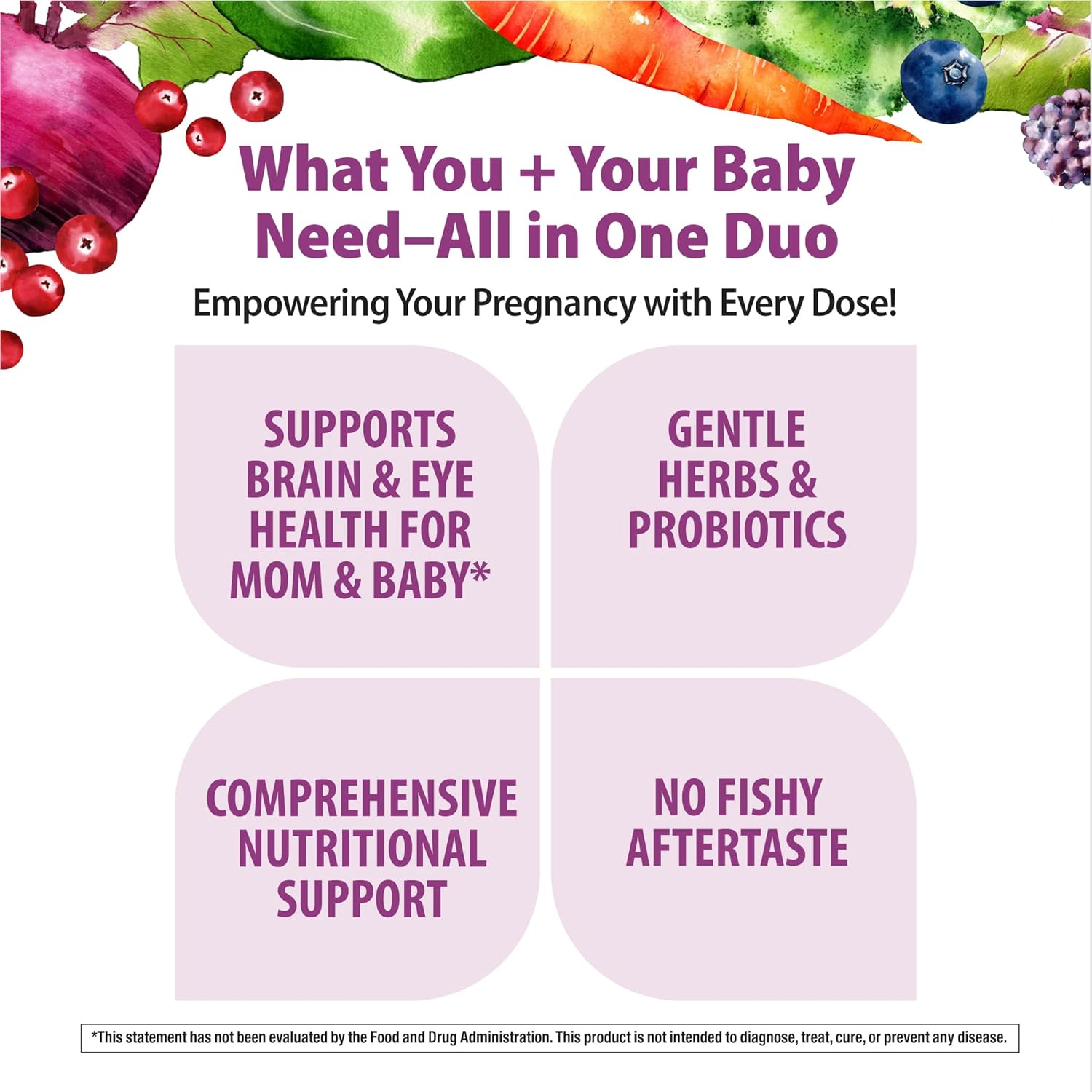 Rainbow Light Prenatal DHA Vitamins for Women | 30 Caplets & 30 Softgels | Omega-3 Fish Oil (DHA & EPA) | Support for Mom & Baby - Image 4