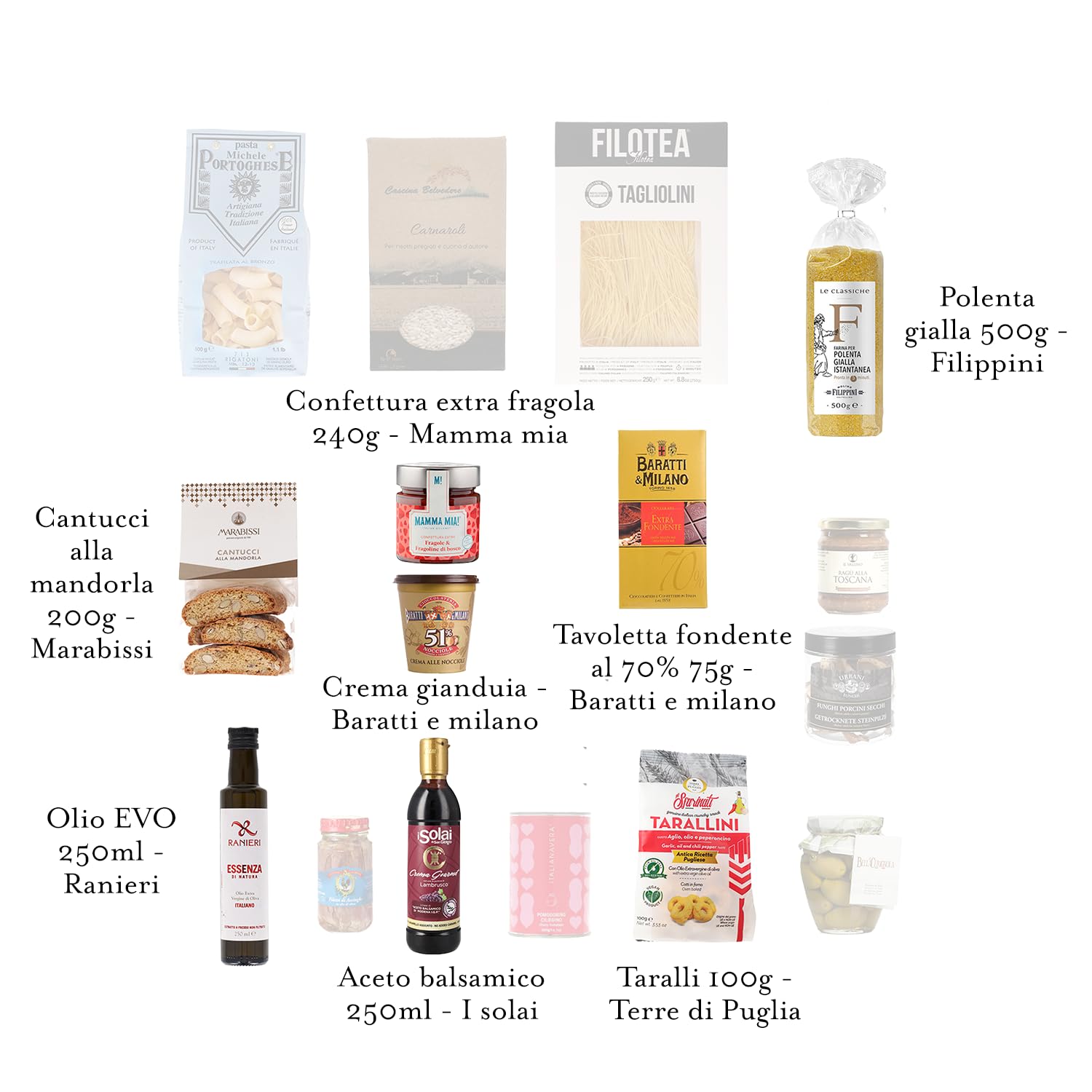 EATALY – Il Regalo degli Intenditori – Cesto Gastronomico Misto Dolce e Salato – Box con 16 Prodotti Italiani Selezionati – Confezione Elegante – Perfetto per Regali e Occasioni Speciali