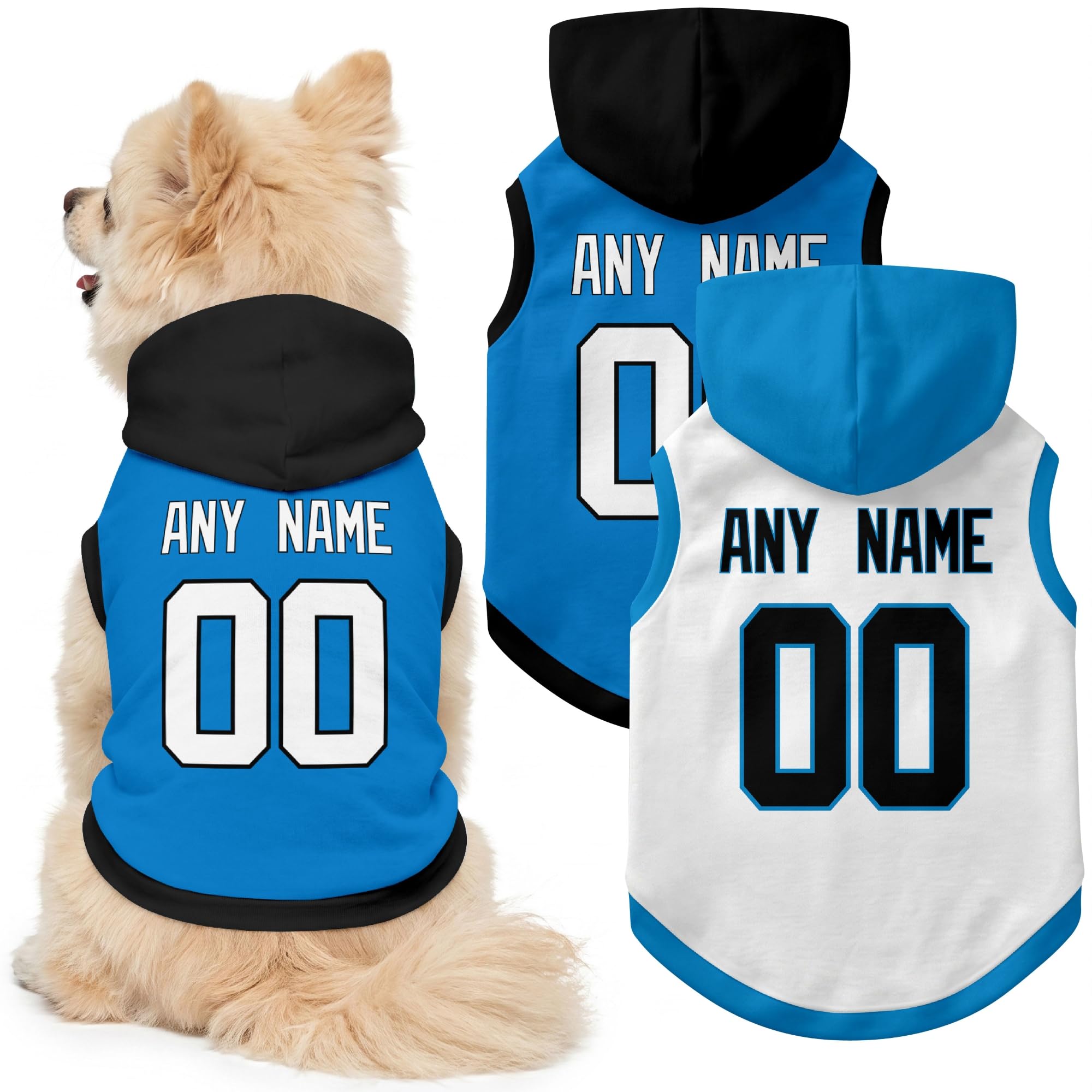Carolina Dog Clothes Custom Jersey Style Dog Hoodie for Pet