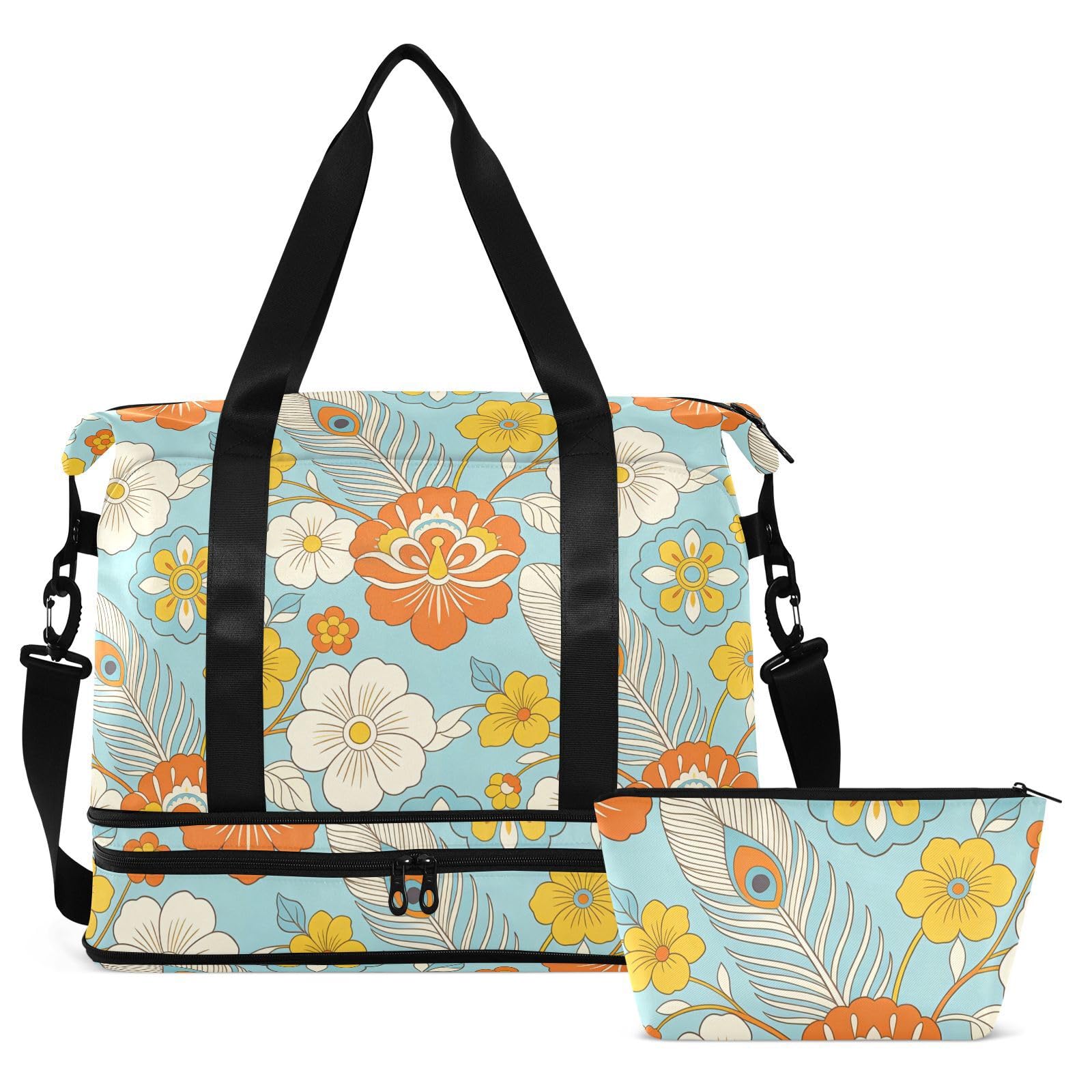 Cinco De Mayo Sommer-Tragetasche, wasserdicht, Handgepäcktasche mit verstellbarem Riemen für Trekking