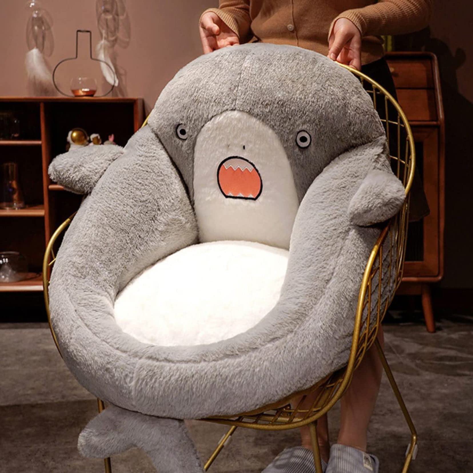 Amazon.co.jp: 座椅子 せもたれ 椅子用クッション 背もたれクッション