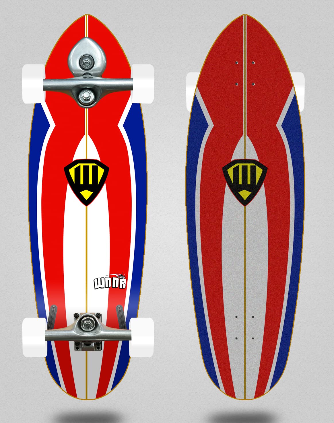 Wnnr Surfskate Complete with Buri Surf Skate Trucks - Classic 32.5