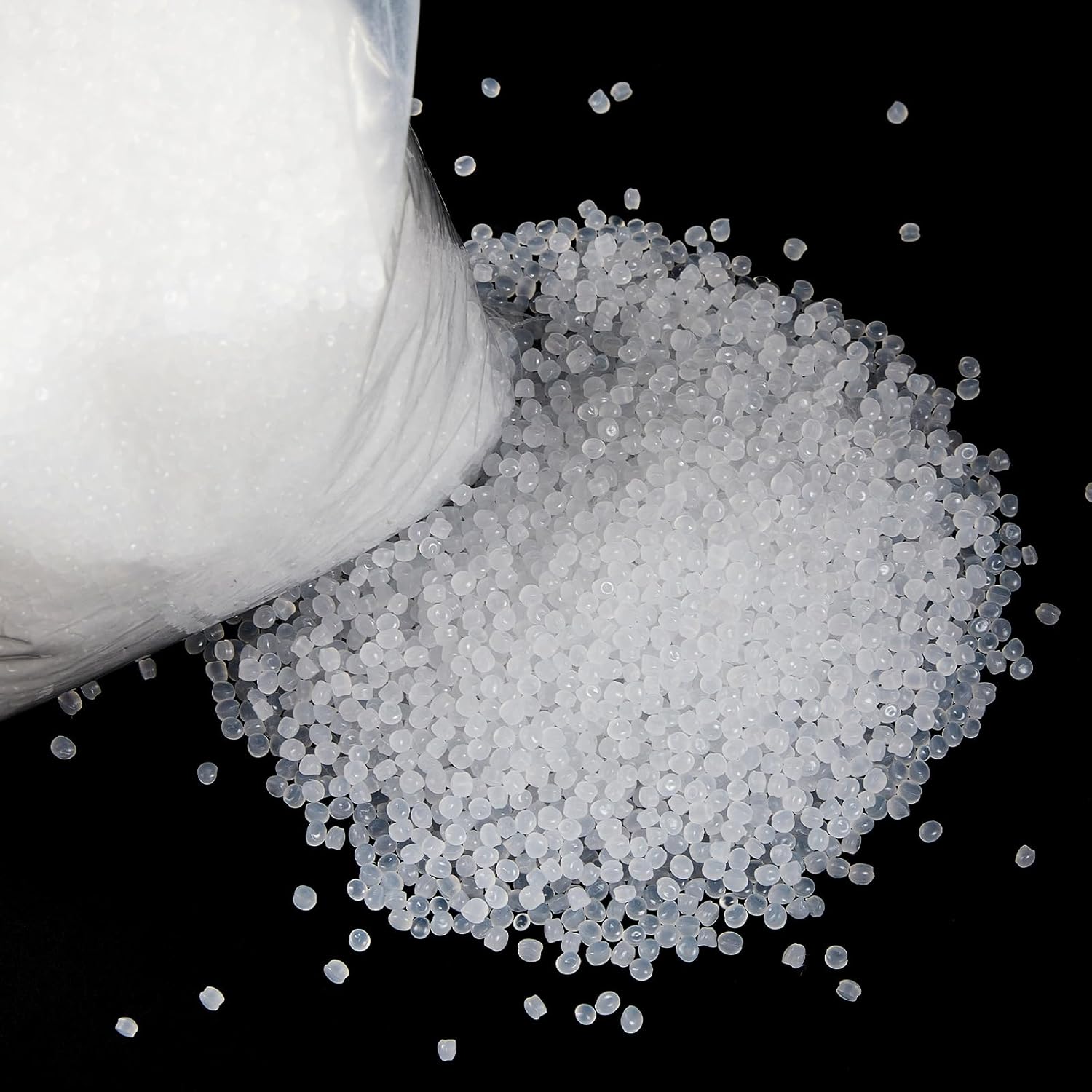 Timgle Poly Stuffing Beads Clear Plastic Weighted Stuffing