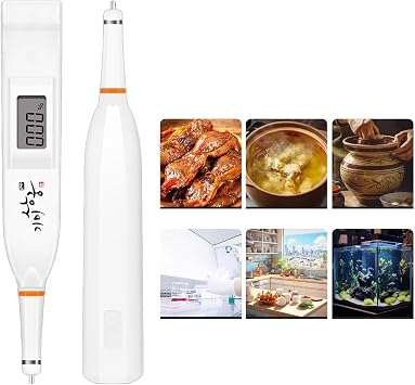 Digital Salinity Meter, LFRXION Handhelds Electronic Food Salinity Tester, Liquid Analysis Detectors, ABS Measure Meter Concetion meter, Soup Saltwater Hydrometer Analysis for Kitchen Food