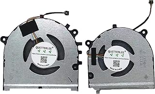 QUETTERLEE Replacement New Laptop CPU+GPU Cooling Fan for Lenovo ThinkBook 14S-IWL 14S-IML K4-IWL S540-14IWL 6Pro-14IWL Series DFS5K123043630 FLDU DFS150305180T FL05 DC5V 0.5A Fan