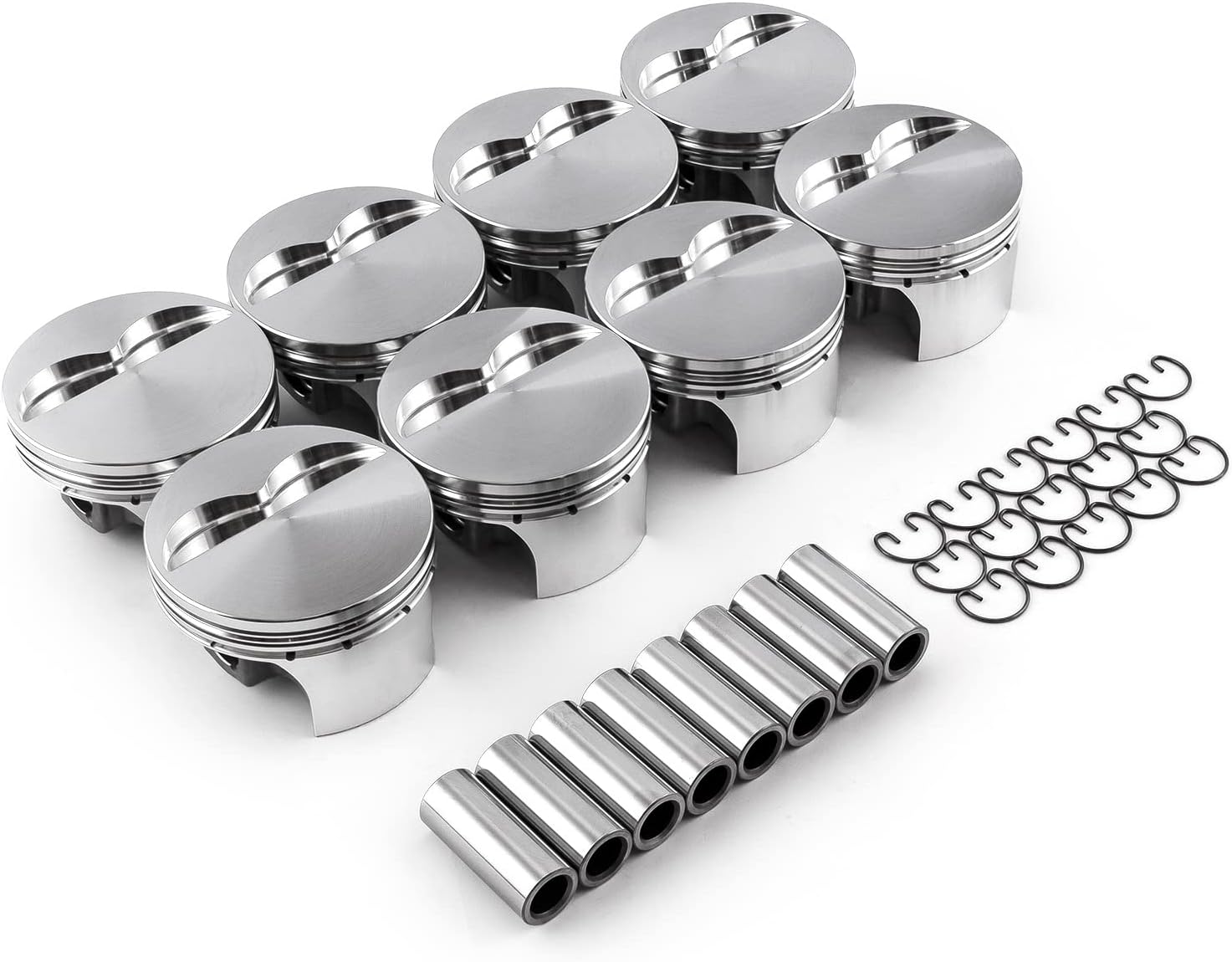 Speedmaster PCE305.1010.04 Compatible with Chevy SBC 383 ci 5.7" 4.040" 1.425" 0.927" Flat Top Forged Pistons