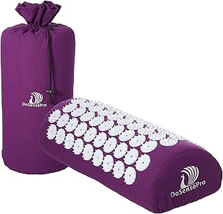 Acupressure Pillow - Acupuncture Massage Pillow for Neck Tension, Pain Relief, Headaches and Migraines - Ideal Shoulder, Head, Legs, Lower Back & Neck Pillow for Relaxation