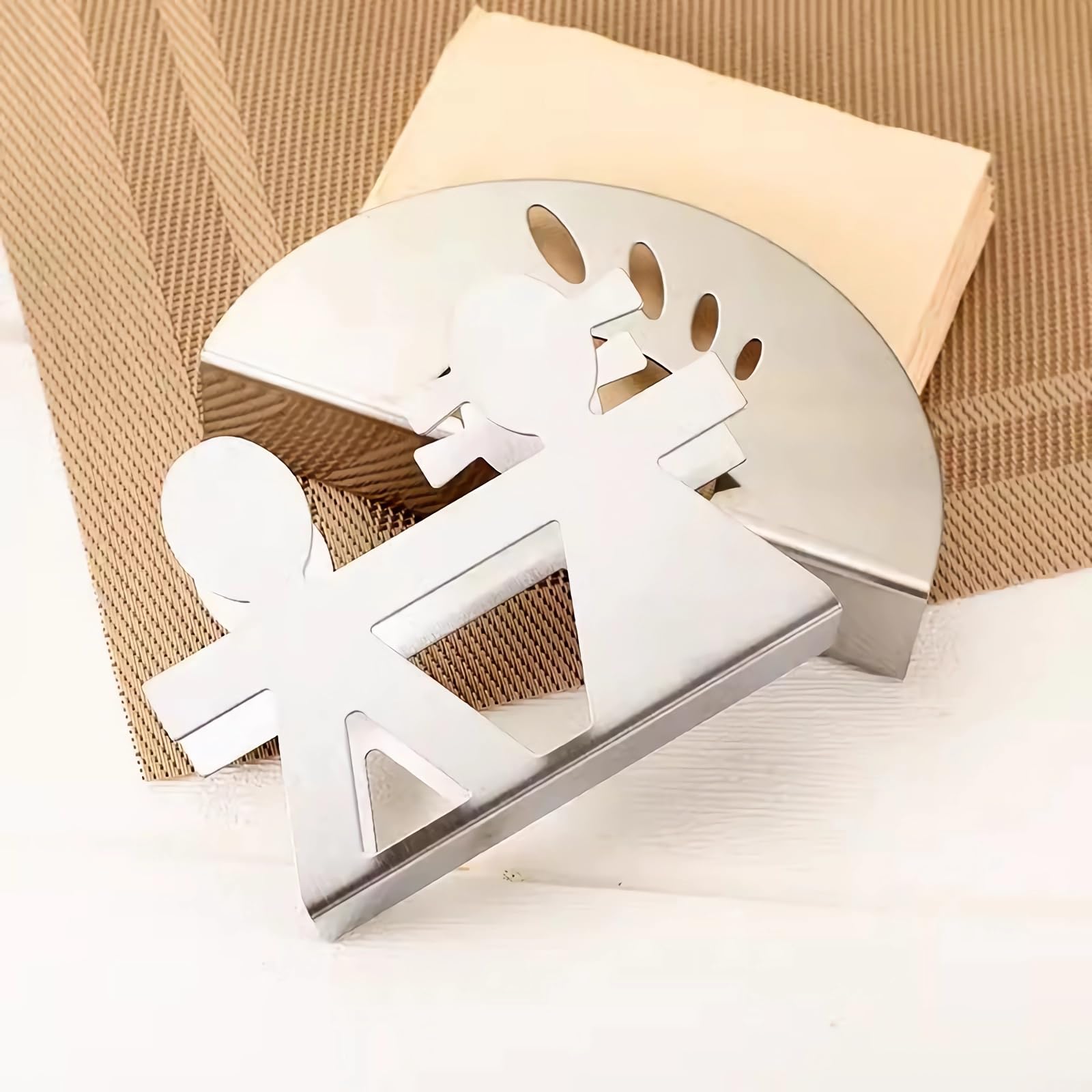 Portatovaglioli Acciaio Inossidabile - Design Moderno Per Interno Ed Esterno