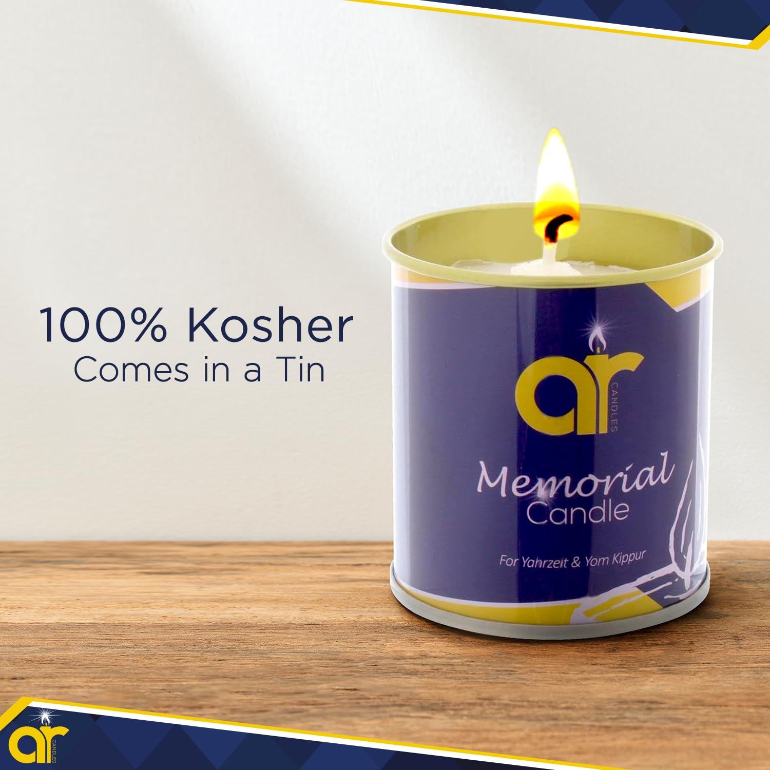 White Kosher - Candela Memorial in Tin by A.R., 24 ore by A&R