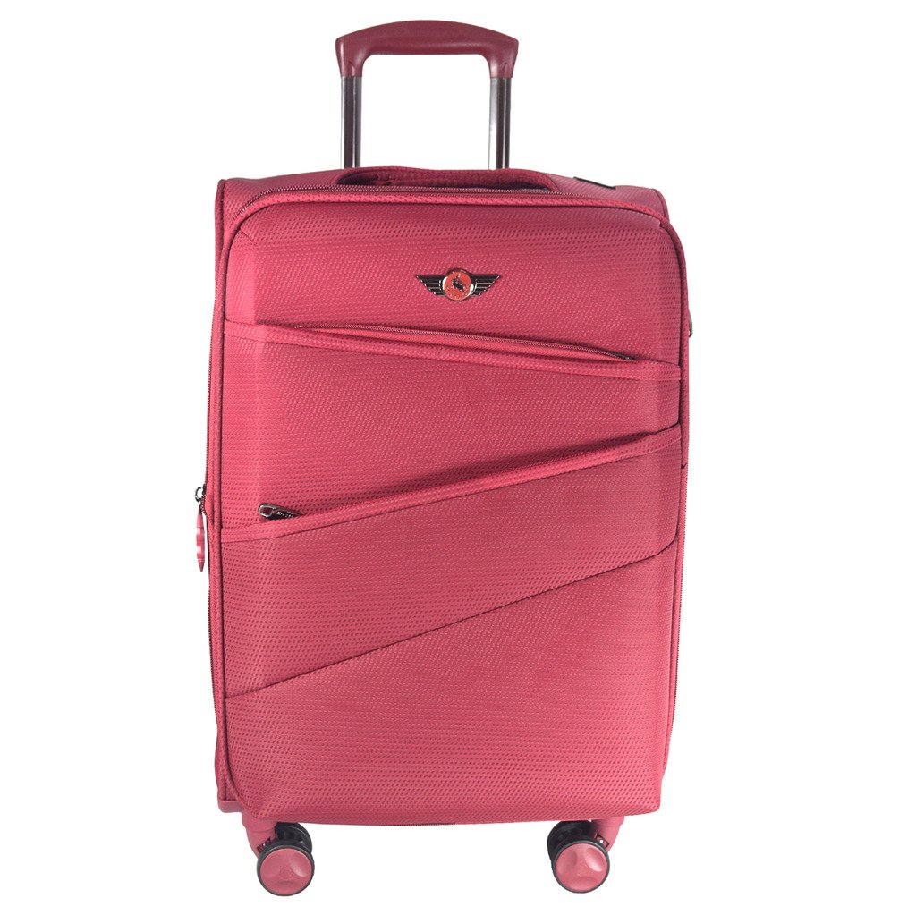 Buy Texas USA Exclusive Range of Imported Soft Luggage Trolley 24
