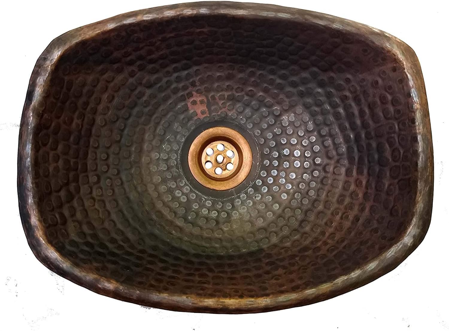 Matte Copper Bathroom Vessel Sink