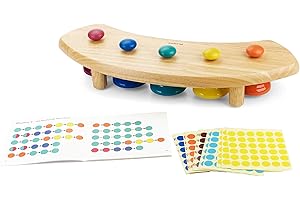 Playme Pat Bells Station - 5-Note Pentatonic Child-Sized Chimes and Glockenspiel