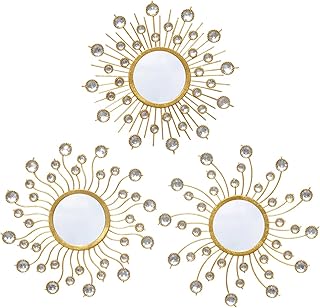 Mirror Wall Decor Wall Mirrors Decorative Sunburst Boho Mirror Gold Mirr...