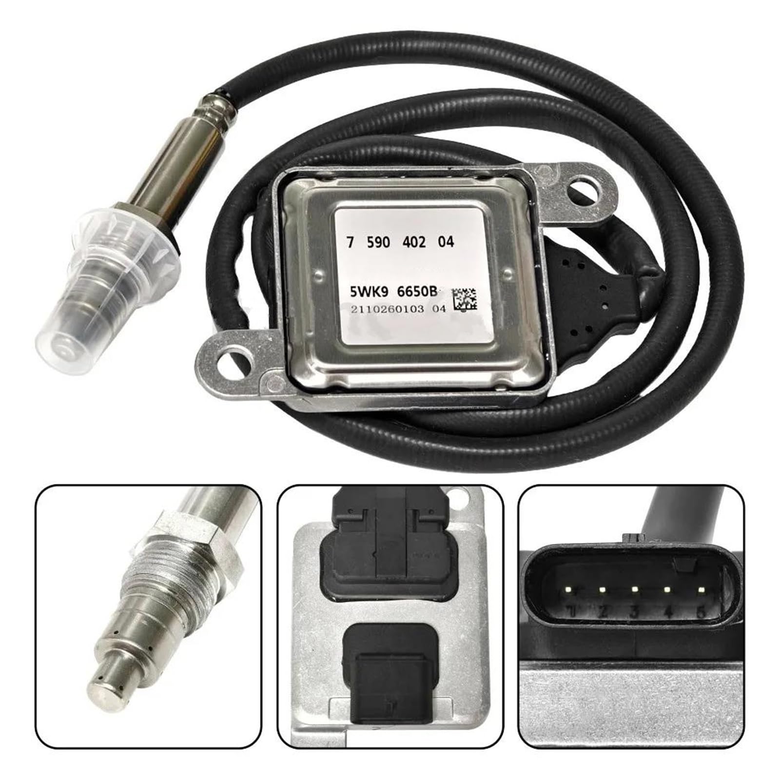 NOx Sensor Óxido Nitrógeno Sensor De Oxígeno De Nitrógeno NOX Para Coche 5WK96650B 759040204 Para F10 F11 F18 523i 528i 530i