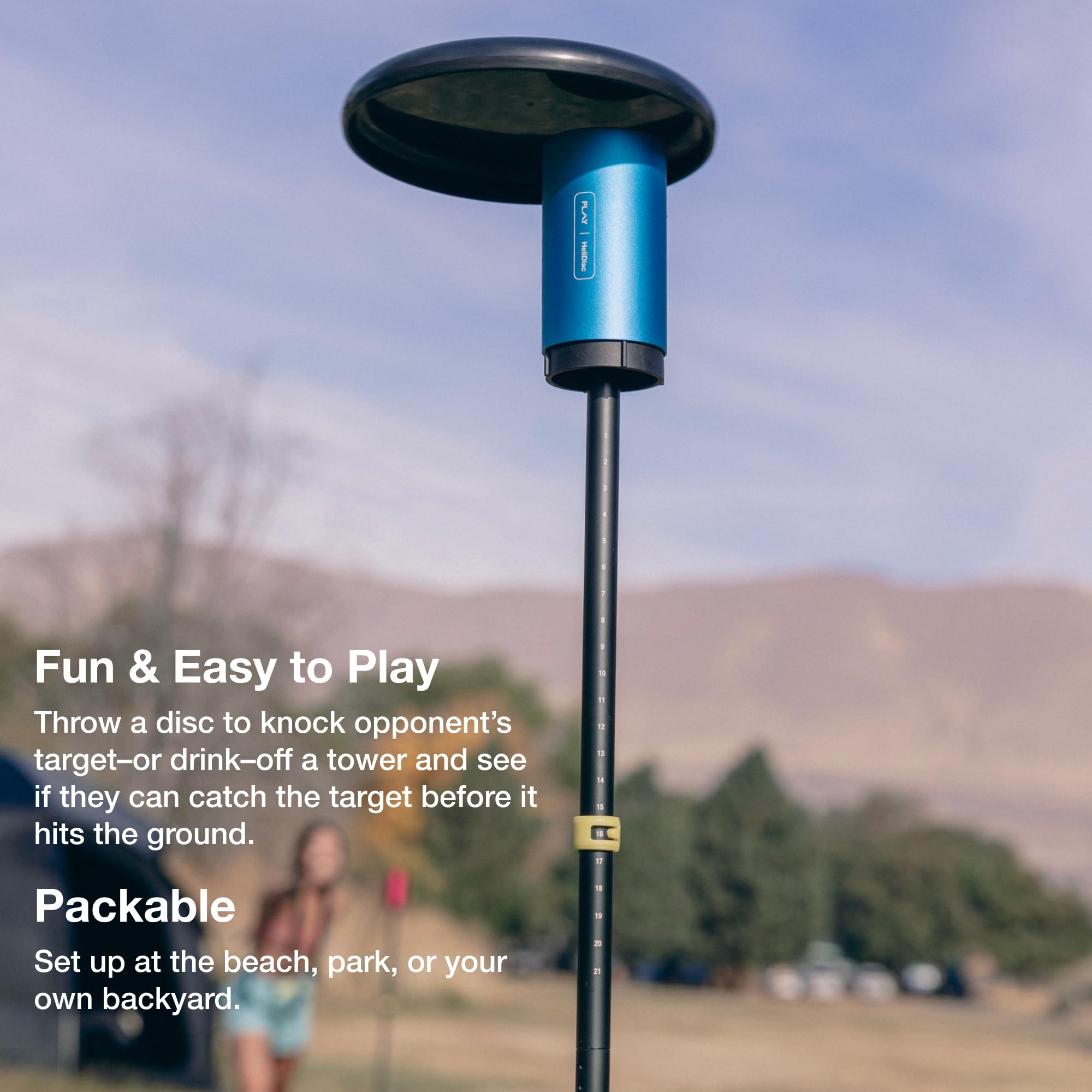 Helinox HeliDisc Ultraleichtes, tragbares Frisbee-Spiel
