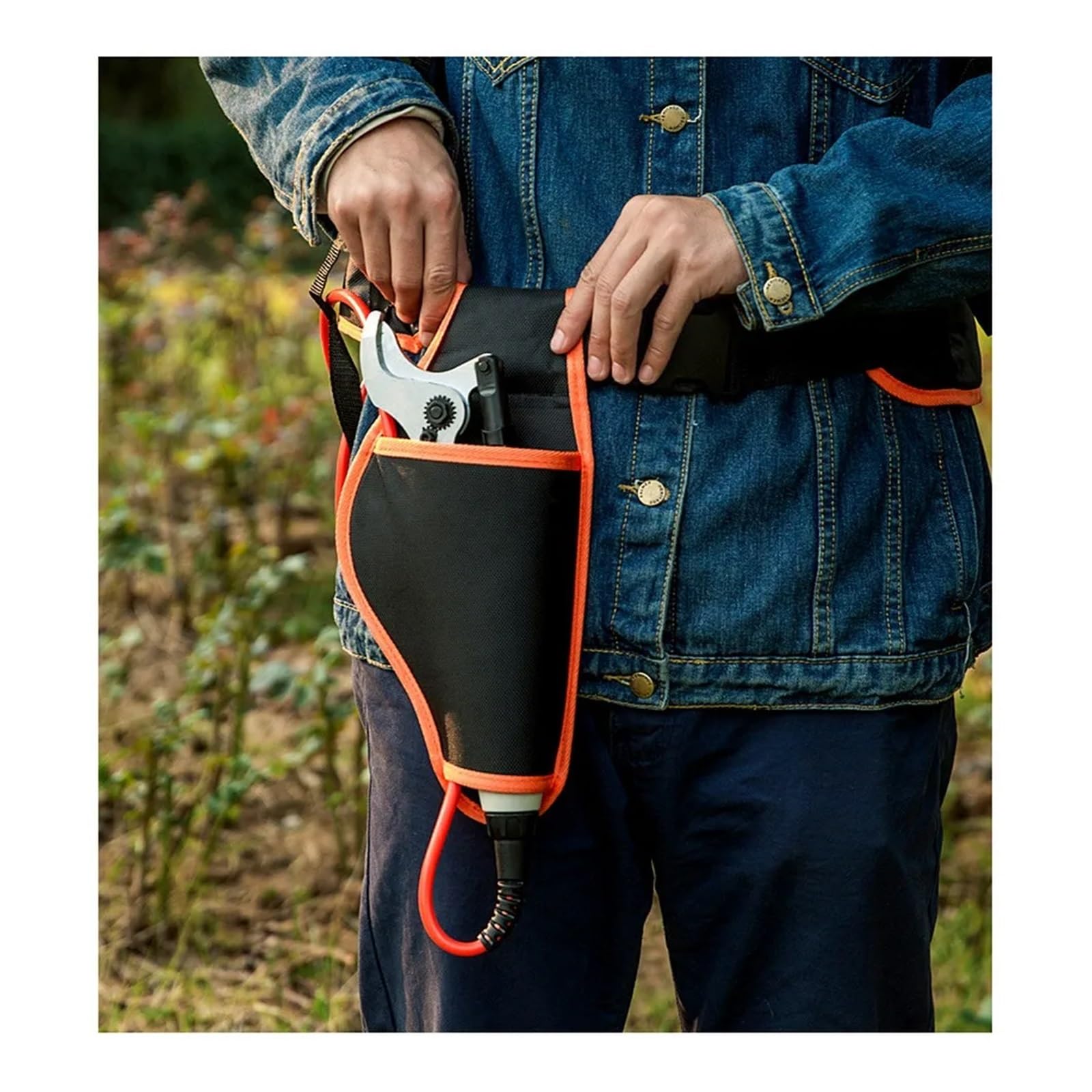 Cesoie a batteria per potatura, Cesoie elettriche da potatura da 4,5 cm 450W 4400mah Batteria al litio Forbici da frutteto Cesoie elettriche da potatura for alberi da frutto Attrezzi da giardino Per l