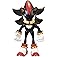Sonic The Hedgehog Shadow Figure, 2.5” / 6cm Articulated Shadow Action Figure, Authentic Collectible Toy with Pose Ability