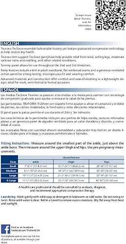 Miniatura 5 de truform 267, Sheer Medias de Maternidad, 2030mmHg compresión