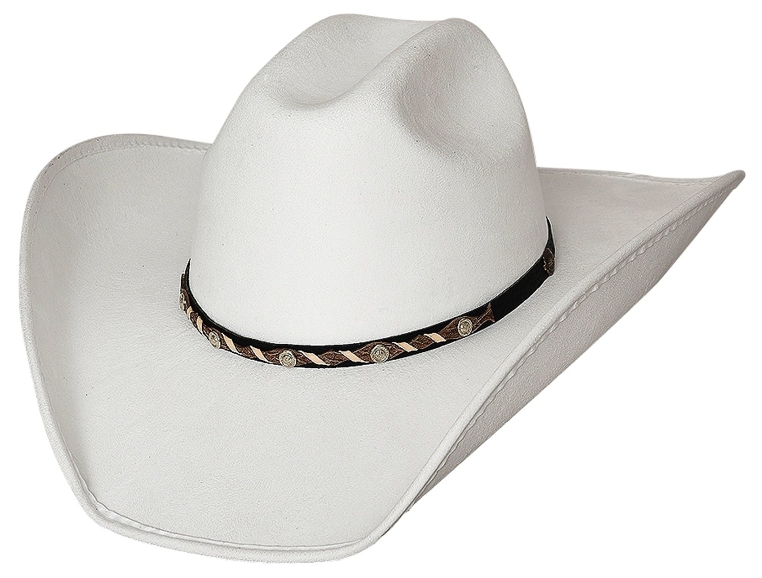 Montecarlo Bullhide Hats Cattle Town Faux Felt Western Cowboy Hat