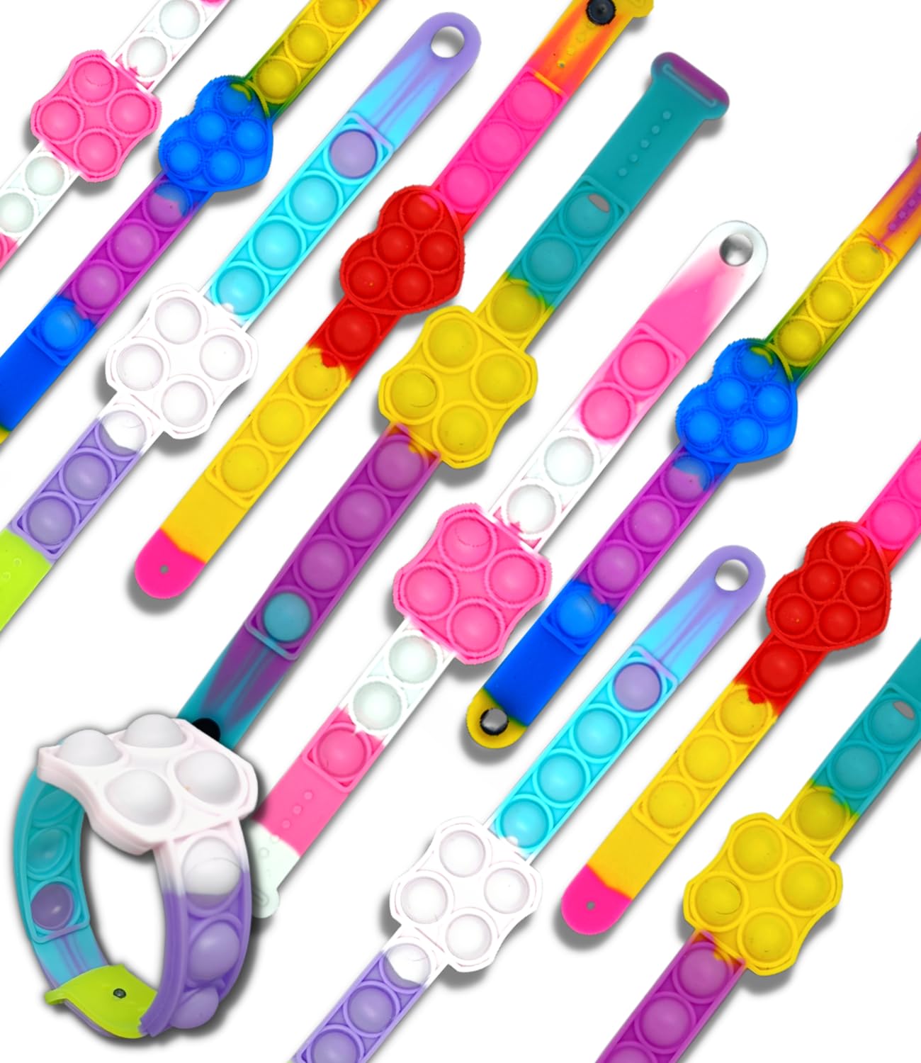 See full amazon price history chart for Quarya Pop It Friendship Bands Wrist Bands Bracelets Rainbow Colour Rakhi Poppet Fidget Popping Sensory Toys Silicon Stress Relief Toy for Kids Birthday Return Gifts (10 pcs Plus 2 Popit Keychain) Quarya Pop It Friendship Bands Wrist Bands Bracelets Rainbow Colour Rakhi Poppet Fidget Popping Sensory Toys Silicon Stress Relief Toy for Kids Birthday Return Gifts (10 pcs Plus 2 Popit Keychain) (B0C9WZC29H) Amazon Price History, Amazon Price Tracker