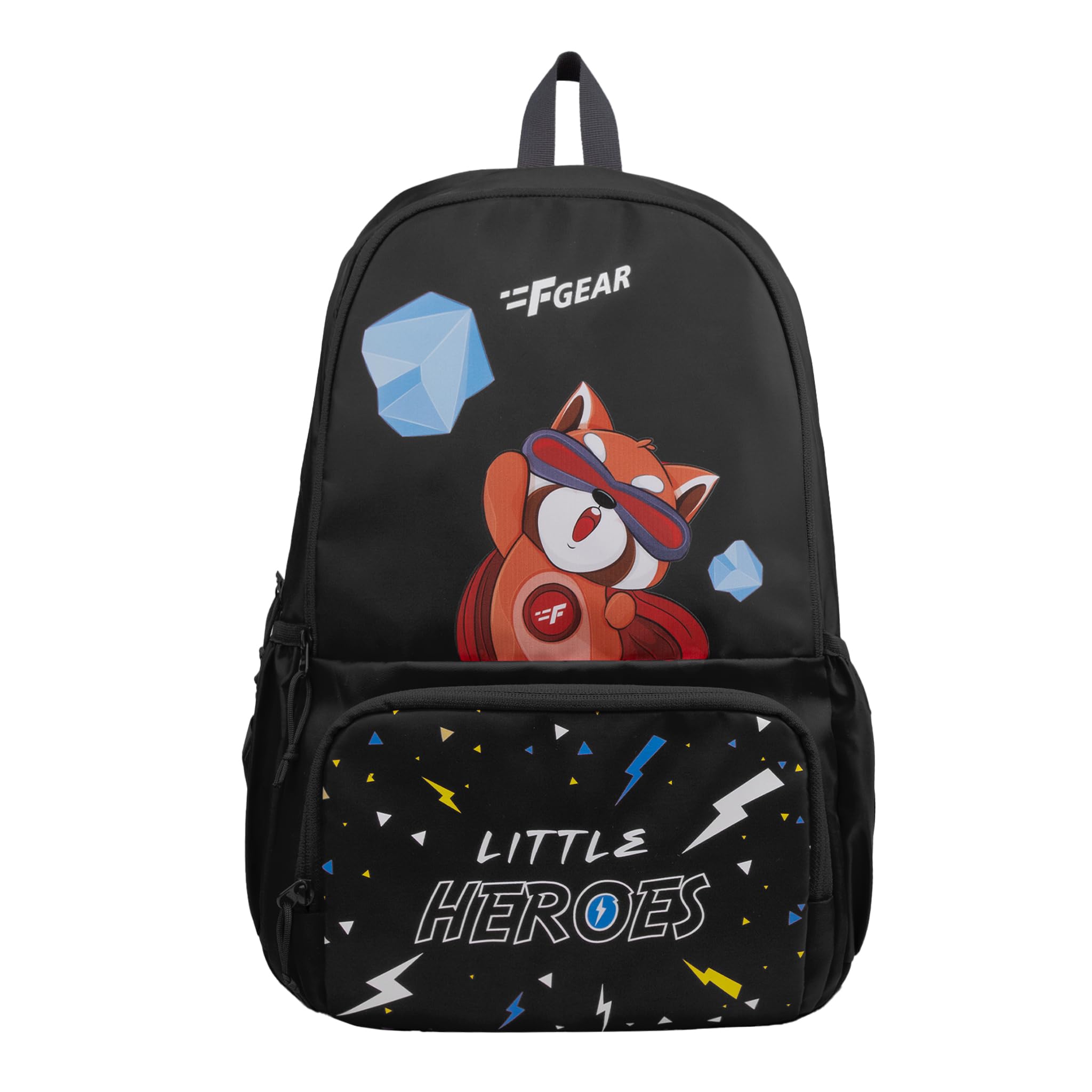 Little Heroes Black 22 L Backpack|For Primary School|Tuition|College|Picnic Outing Backpack|Trendy & Stylish |Best Bags For Everyday Use For Girls Boys Kids Adults Men & Women|Gifting Bag-image-46