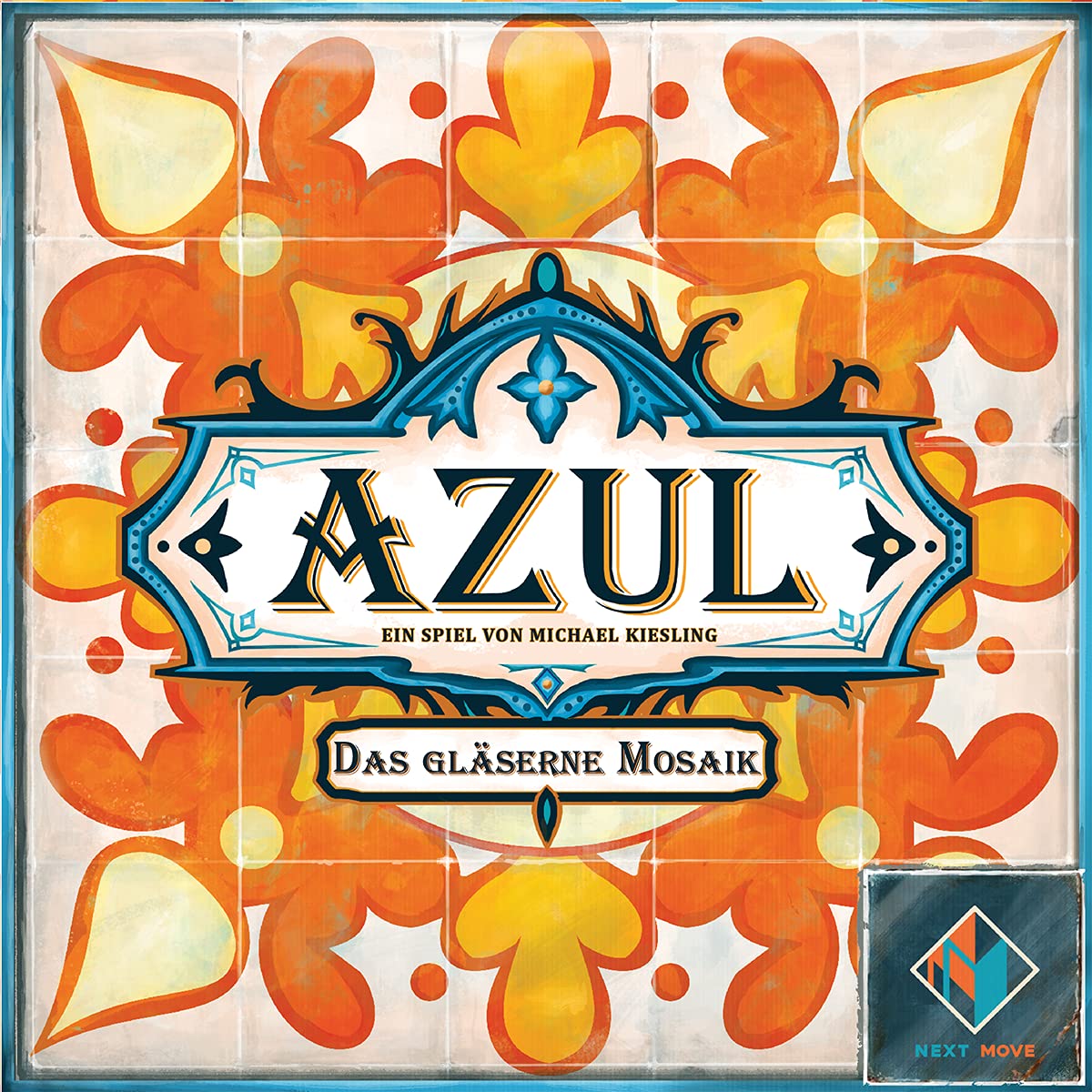 Asmodee Next Move Games | UNbox Now | Azul & Next Move Games | Azul – Das gläserne Mosaik | Erweiterung | Familienspiel | 2-4 Spieler | Ab 8+ Jahren | 30-45 Minuten | Deutsch