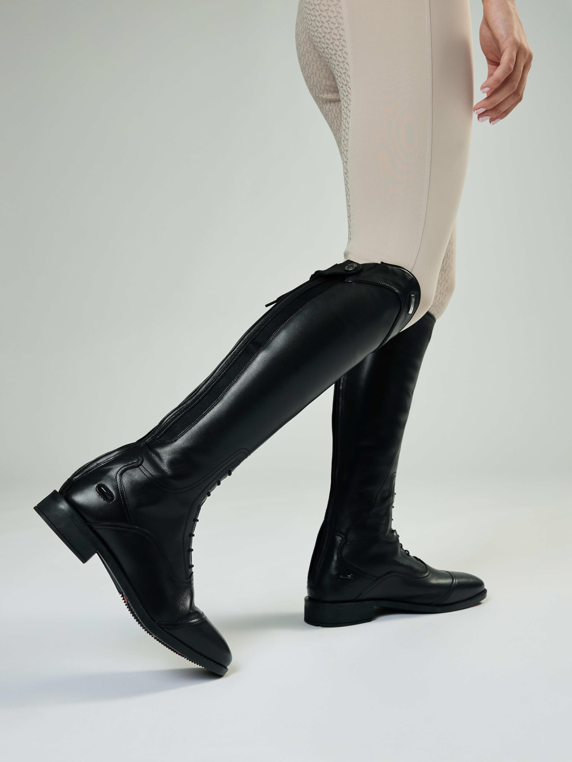 LeMieux Junior Field Riding Boot - Stivali lunghi da equitazione per bambini, in pelle, altezza normale