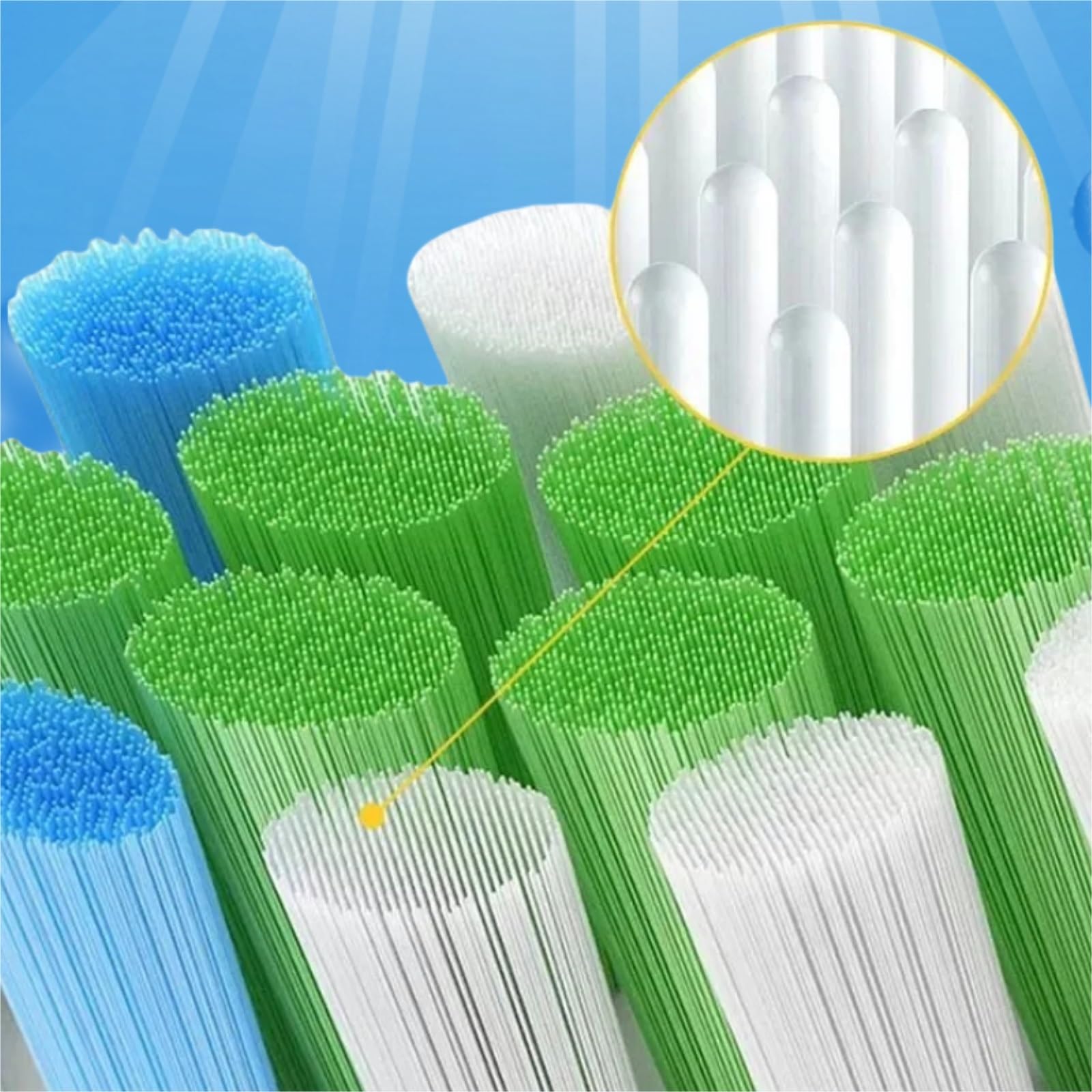 Testina Di Ricambio Per Spazzolino Da Denti, Compatibile Per Lebooo LBT-203552A, LBT-203554A, LBT-203532AA, LBT203552B, LBT-203557A Spazzolino Elettrico(10 pcs)