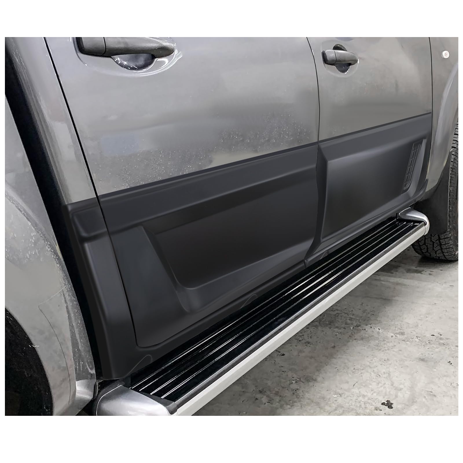 Revestimiento de carrocería para Nissan Navara 2015-2024 NP300 D23 Doble Cabina Paneles de Puerta Lateral