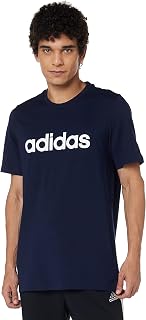 adidas Men's M Lin Sj T T-Shirt (Short Sleeve) (Pack of 1)