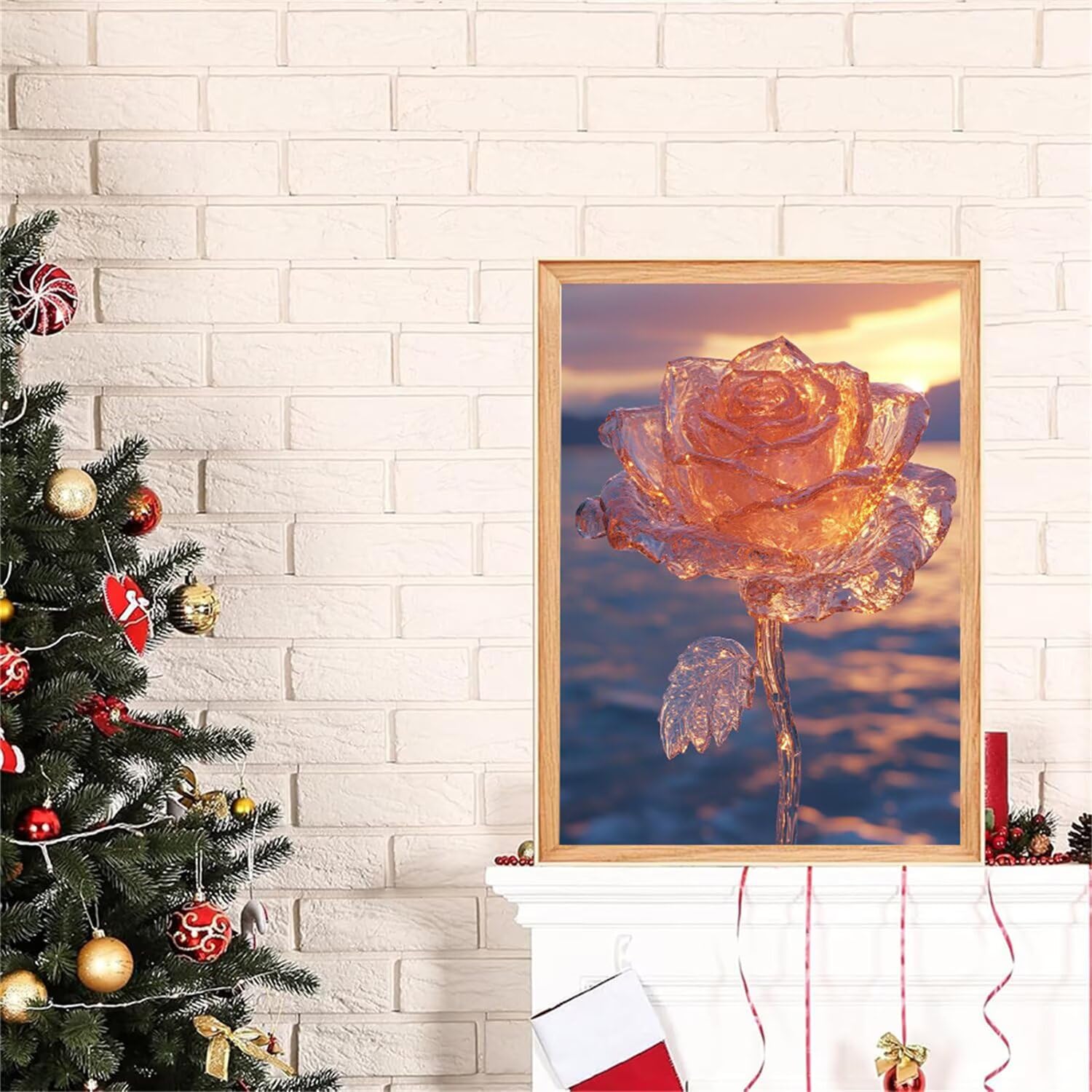 Diamentowa sztuka róża, malarstwo diamentowe, różowe, DIY, kwadratowe wiertło, klejnot, sztuka, dla dorosłych, początkujących, kryształ górski, haft, zestawy rzemieślnicze, mozaika, zestawy