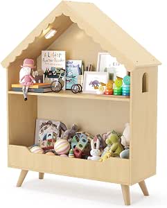 Curipeer Dollhouse Bookshelf Jiya