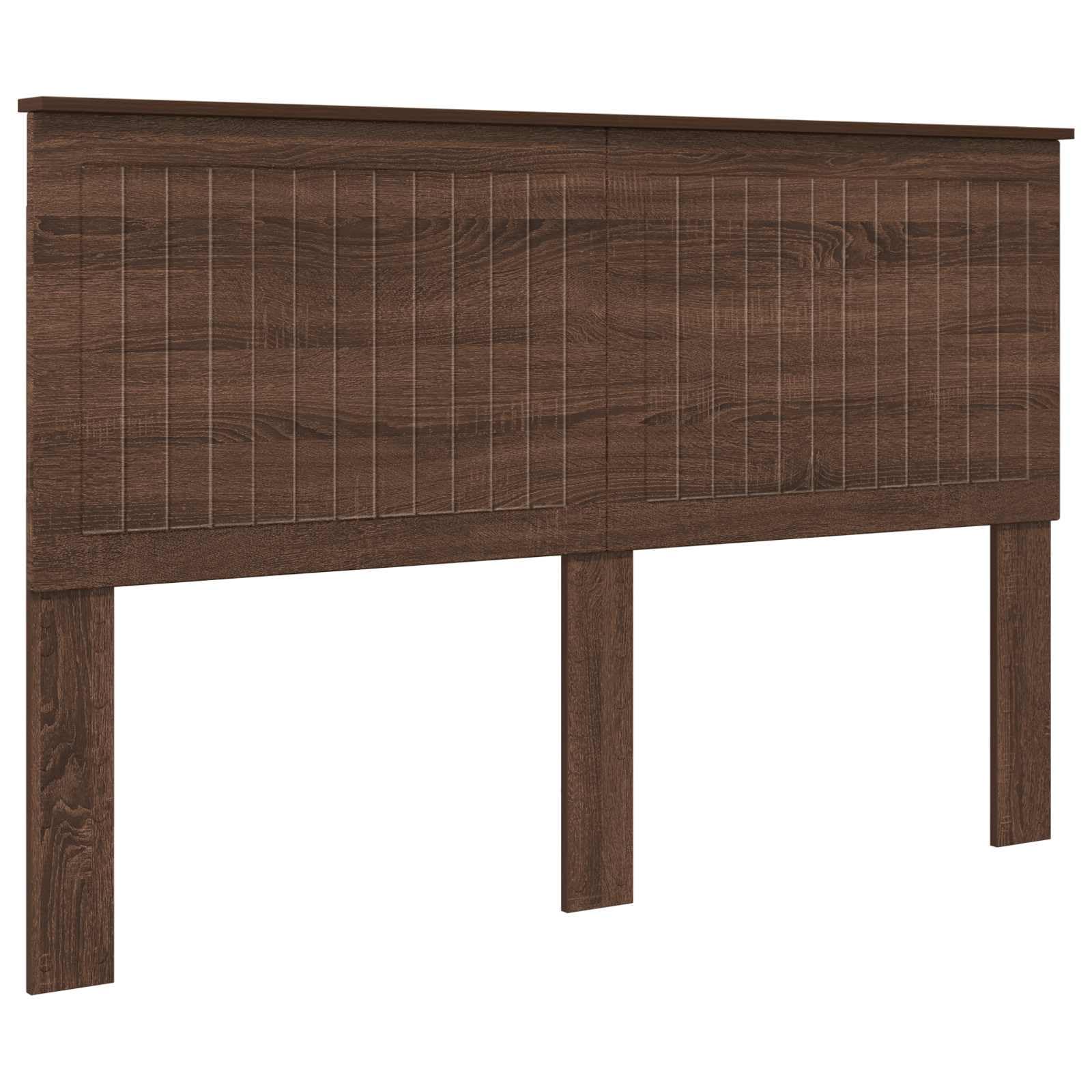 vidaXL Headboard Brown Oak Engineered wood