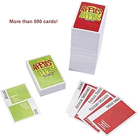 Mattel Games Apples to Apples Party in a Box Family Game with More Than 500 Cards for Game Nights & Parties