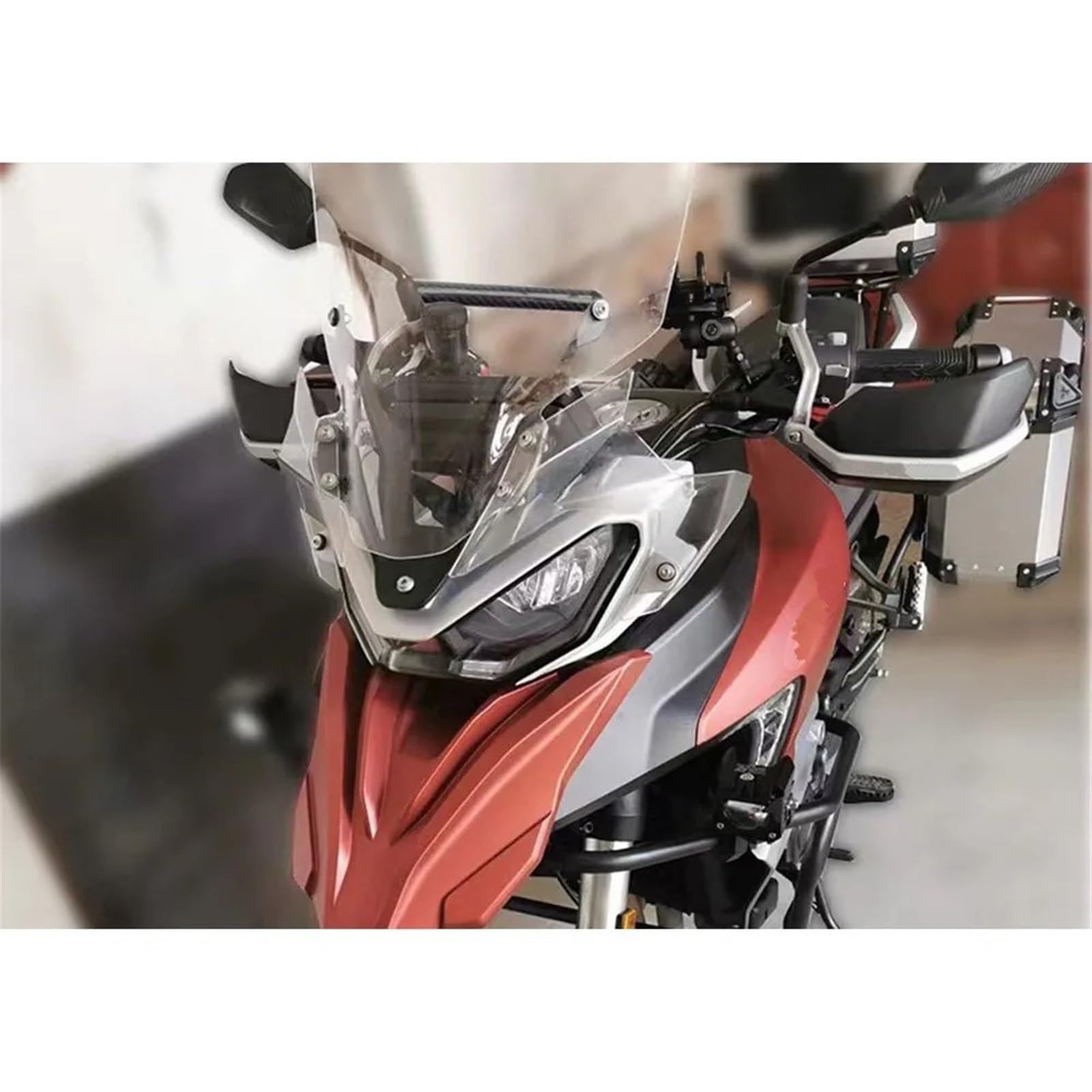 Soporte Placa Navegación GPS Barra Soporte para QJMOTO para SRT750 SRT750X 750SRT SRT 750X Soporte De Navegación para Motocicleta Soporte para Teléfono Soporte De Placa GPS