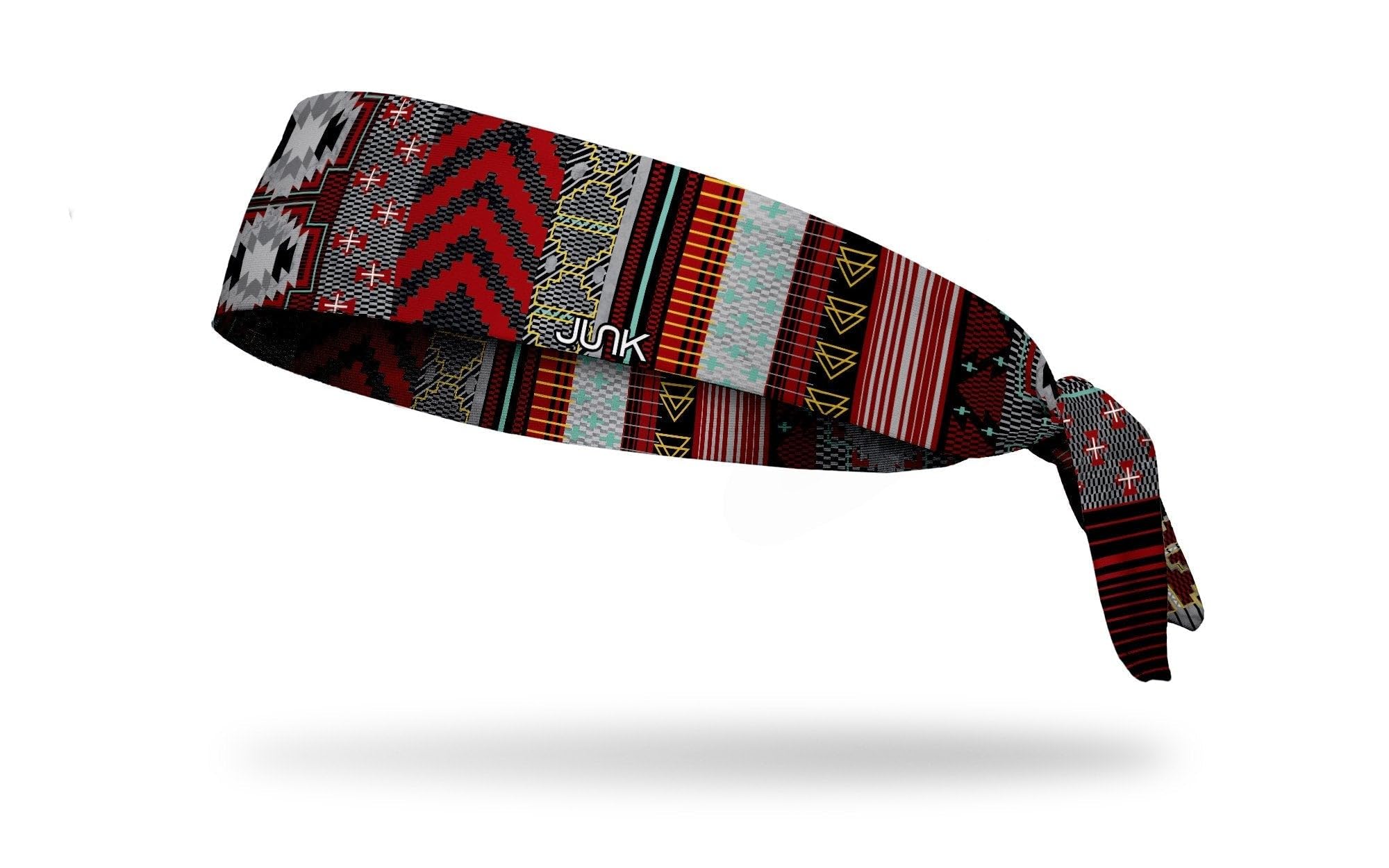 Flex Tie Novelty Headband - Moisture-Wicking, Performance Fabric, Non-Slip, Sports Sweatband for Men & Women - One Size