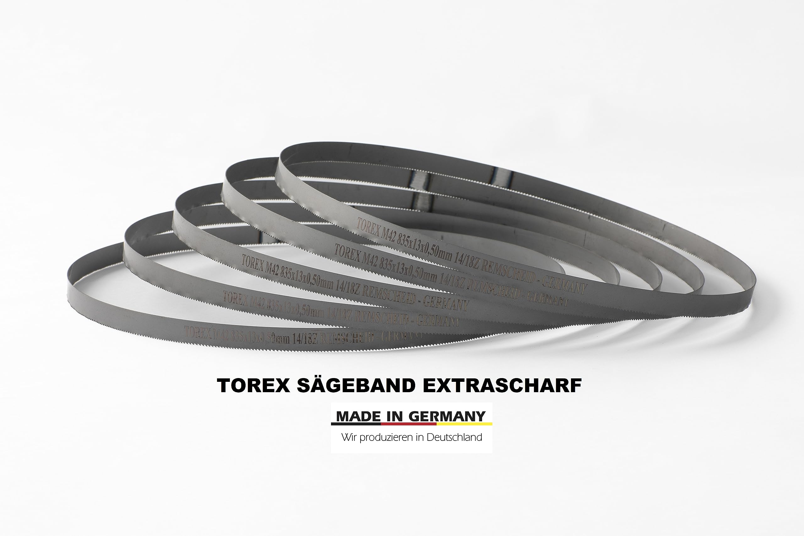 Starrett Lame Per Sega A Nastro In Carbonio, 1575 Mm, Duratec Super FB 6 Mm X - Foto 2