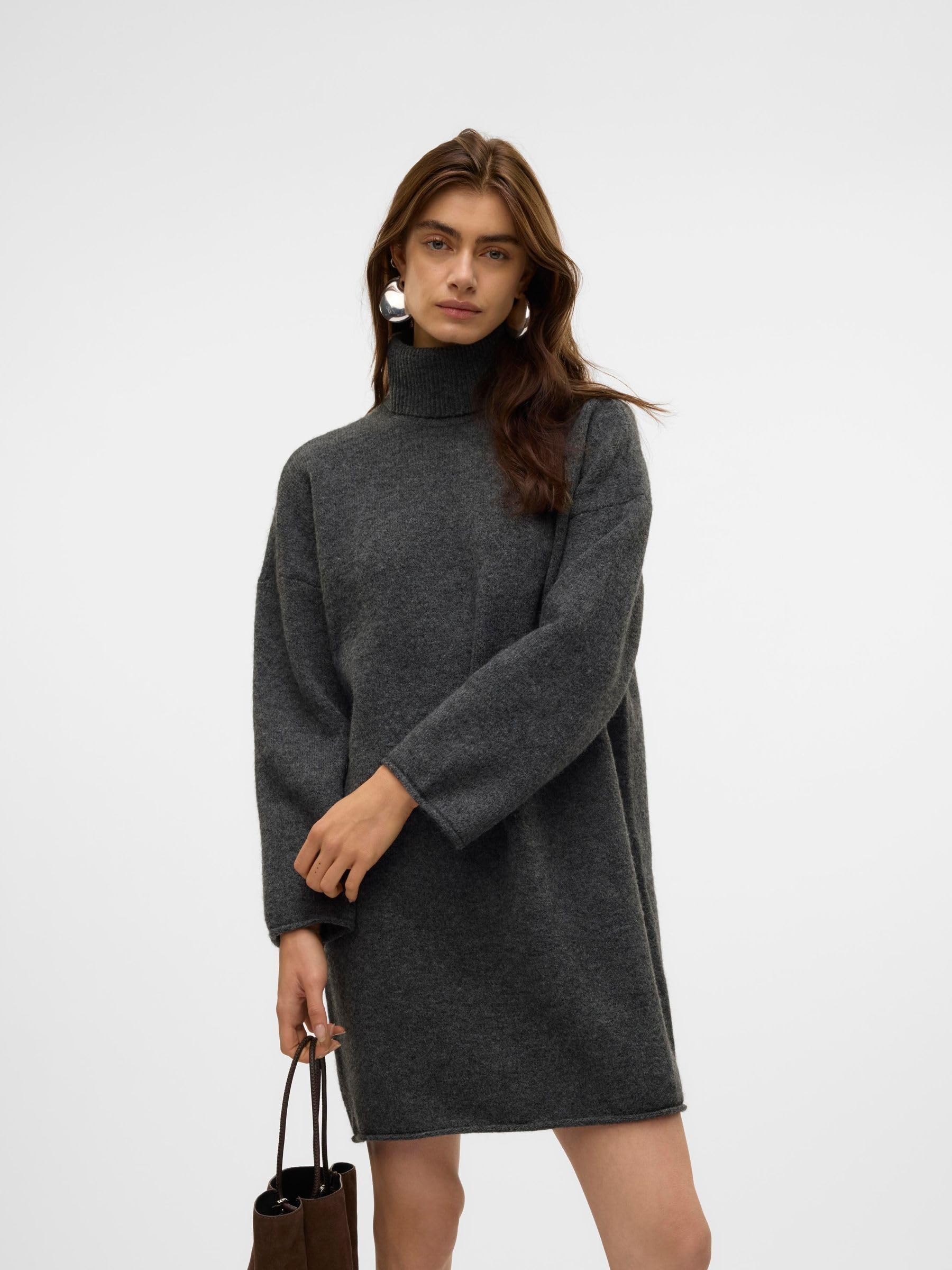 VERO MODA Female Strickkleid VMGEMMA Kurzes Kleid