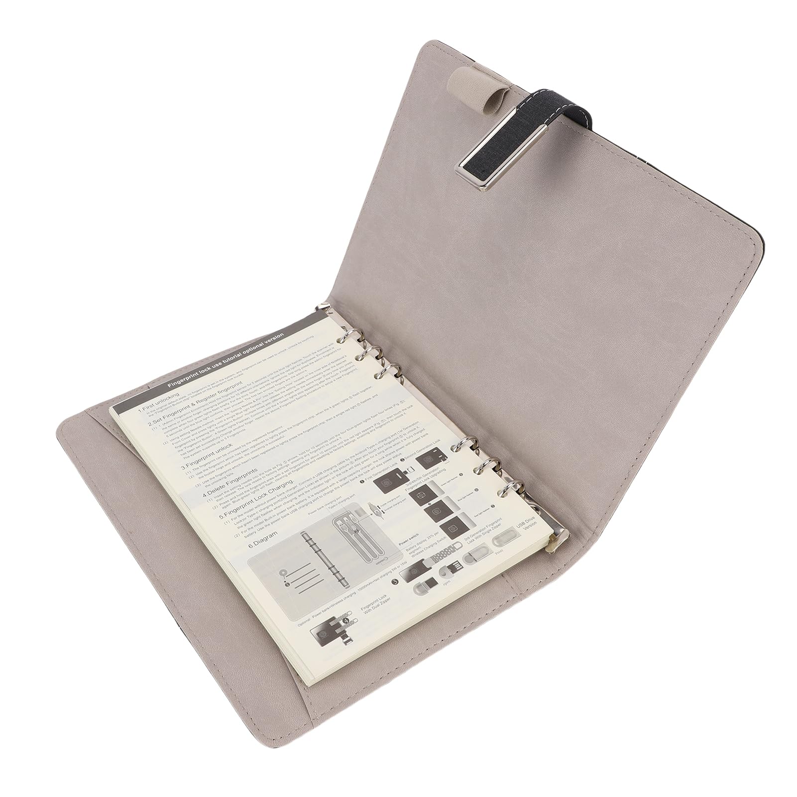 Jeffergarden Taccuino Digitale con Penna Sincronizzazione in Tempo Reale Digitalizzazione Converti in Taccuino Intelligente per Appunti su Carta Scrittura Intelligente