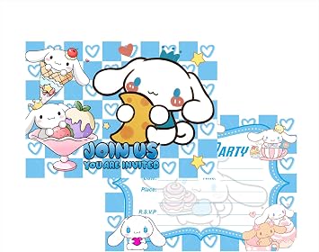 12pcs Children Birthday Invitations,Children Party Invitations Birthday Party Supplies Decoration 4