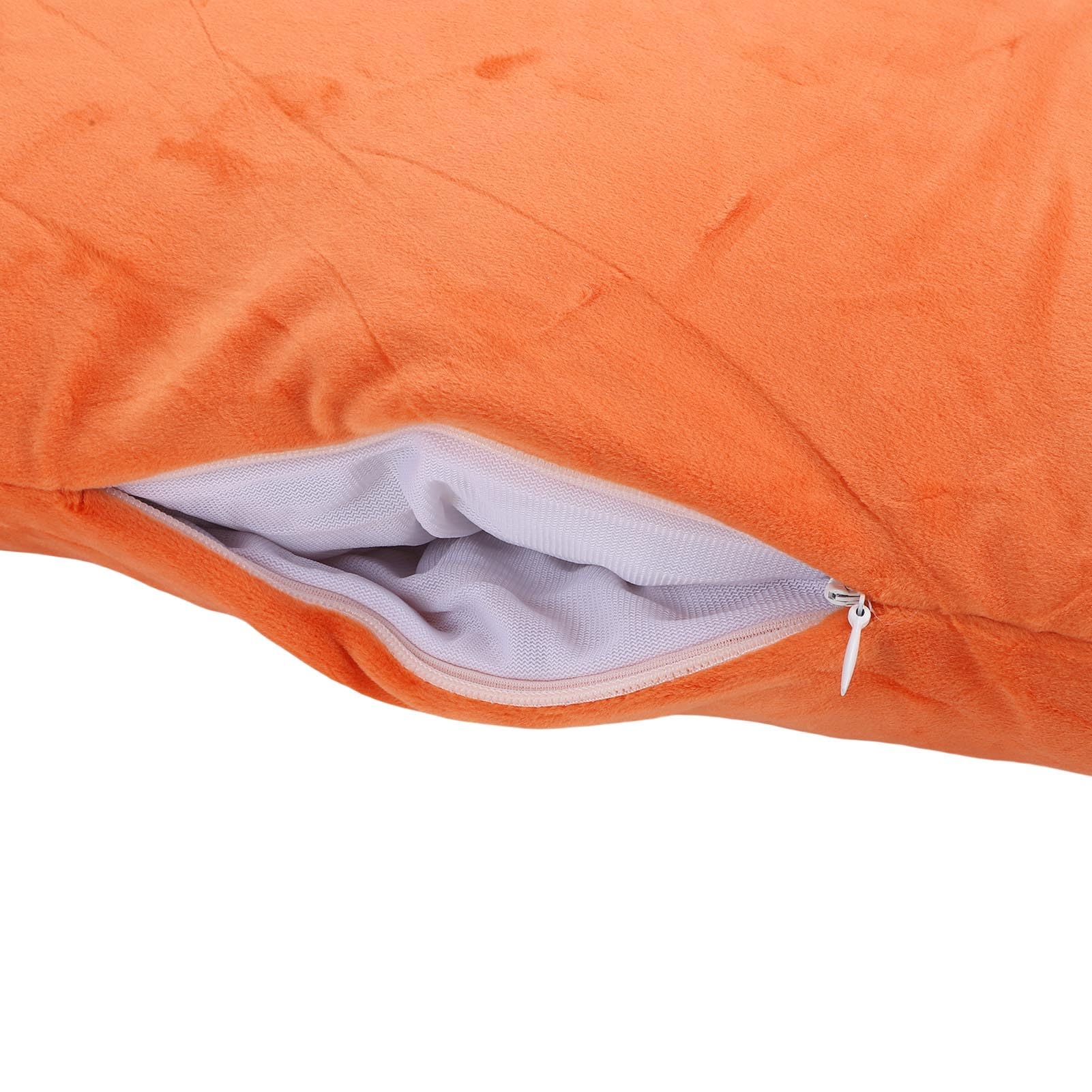 Generic Elektryczna Poduszka Podgrzewana 3 Ustawienia Temperatury Bezpieczne Użytkowanie Ocieplenie Całego Ciała na Potrzeby Dłoni i Odcinka Lędźwiowego Bawełna 7D 45x45 Cm (ORANGE)