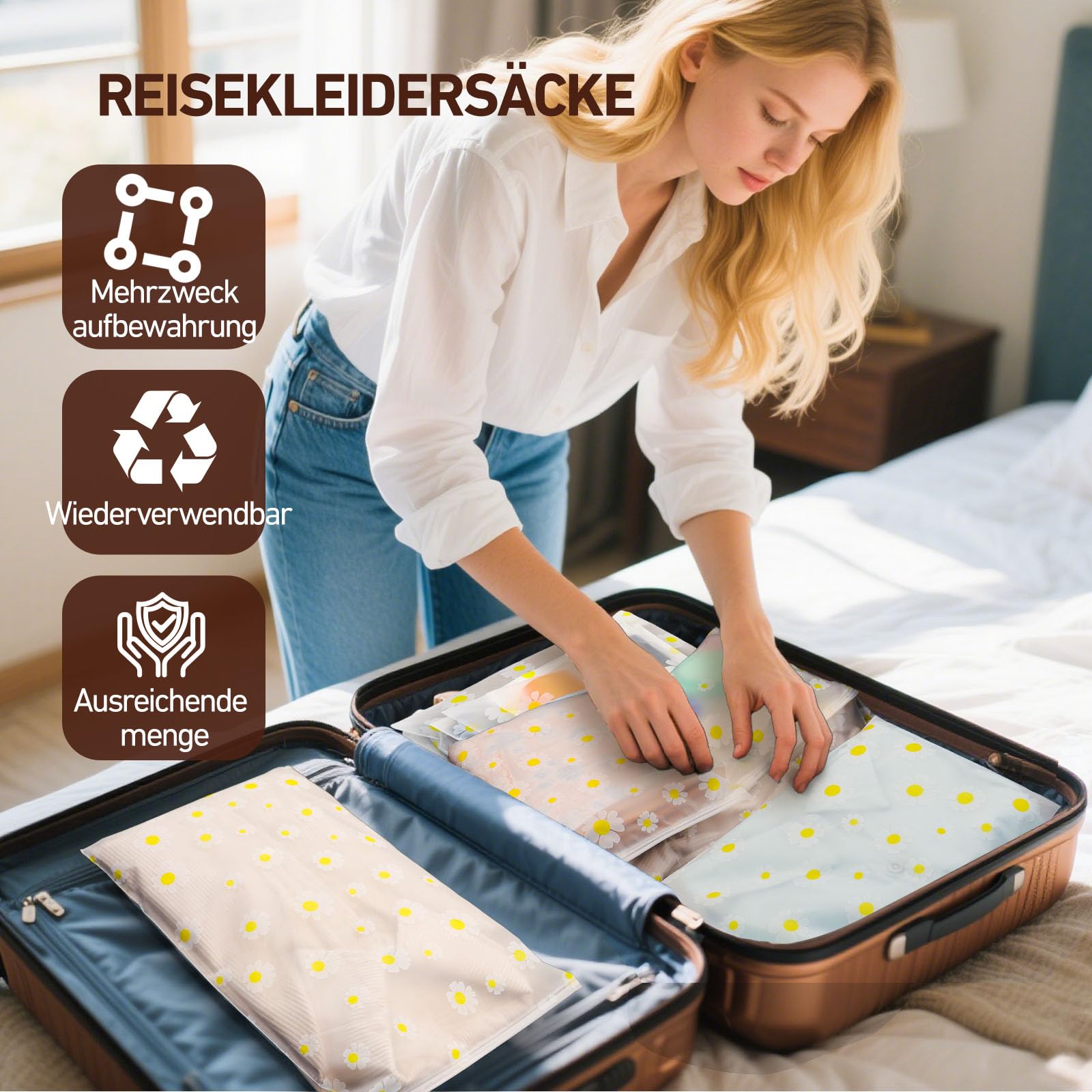 Stiefel Aufbewahrungsbeutel Mit Reißverschluss - Transparent 48x28x20cm PVC