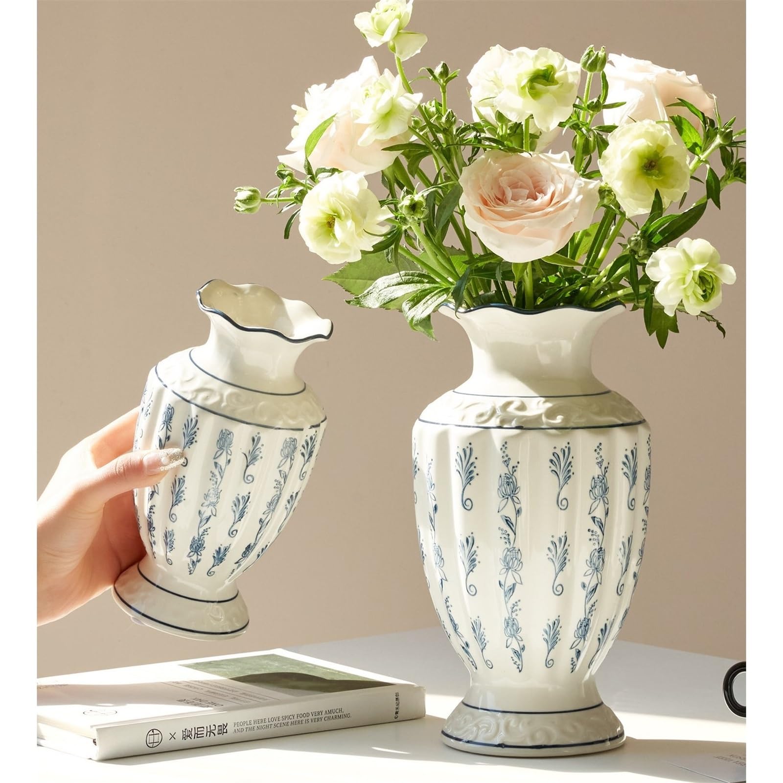 Vasen Vintage Hochtemperatur-Keramikvase